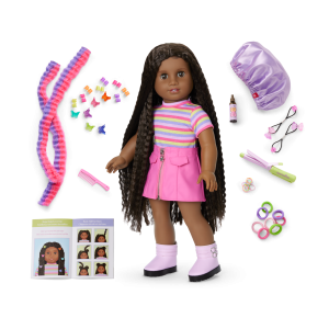 Long Hair Looks? by Truly Me? 18-inch Doll #135 & hair accessories