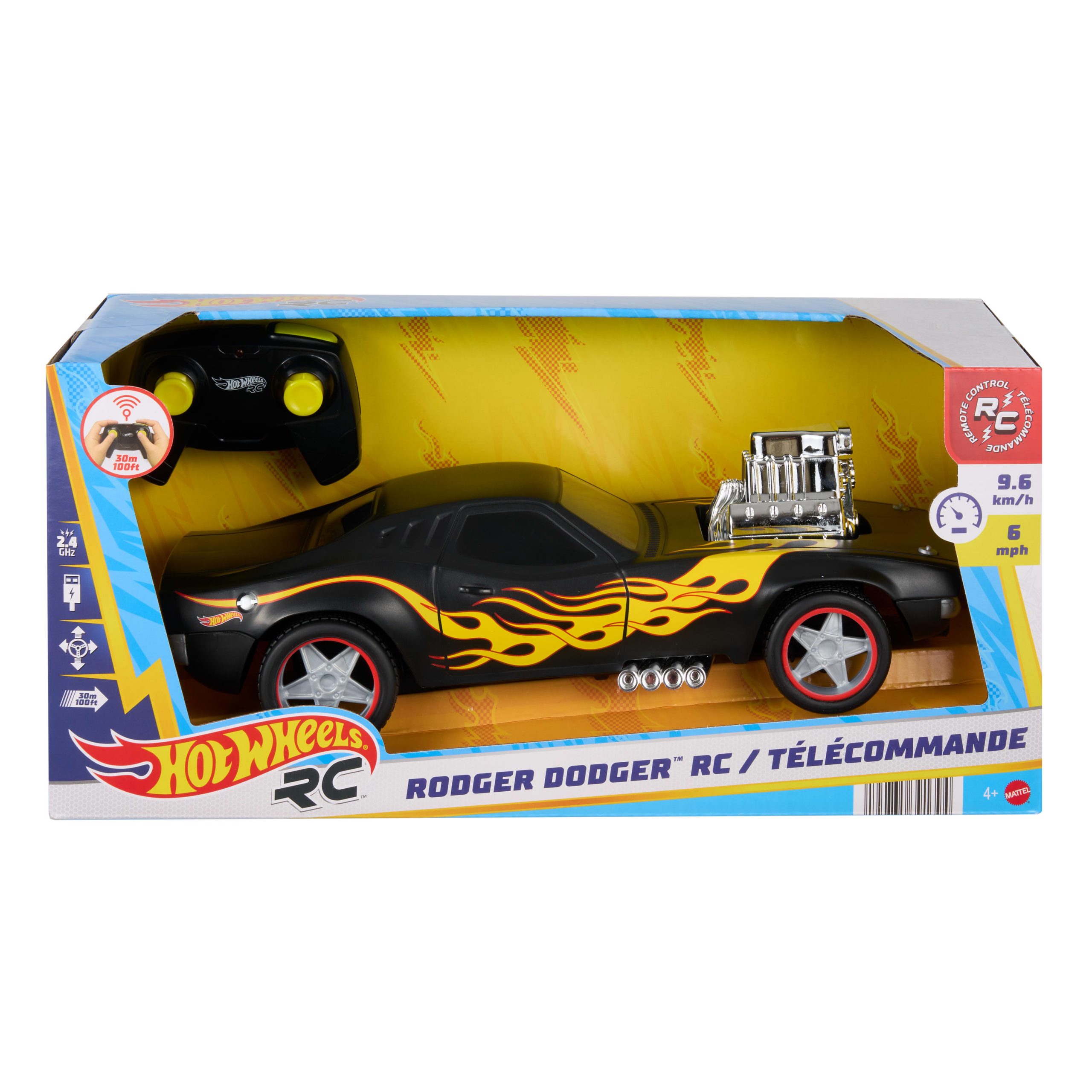 Hot Wheels V??hicule Radiocommand?? Rodger Dodger - Image 6