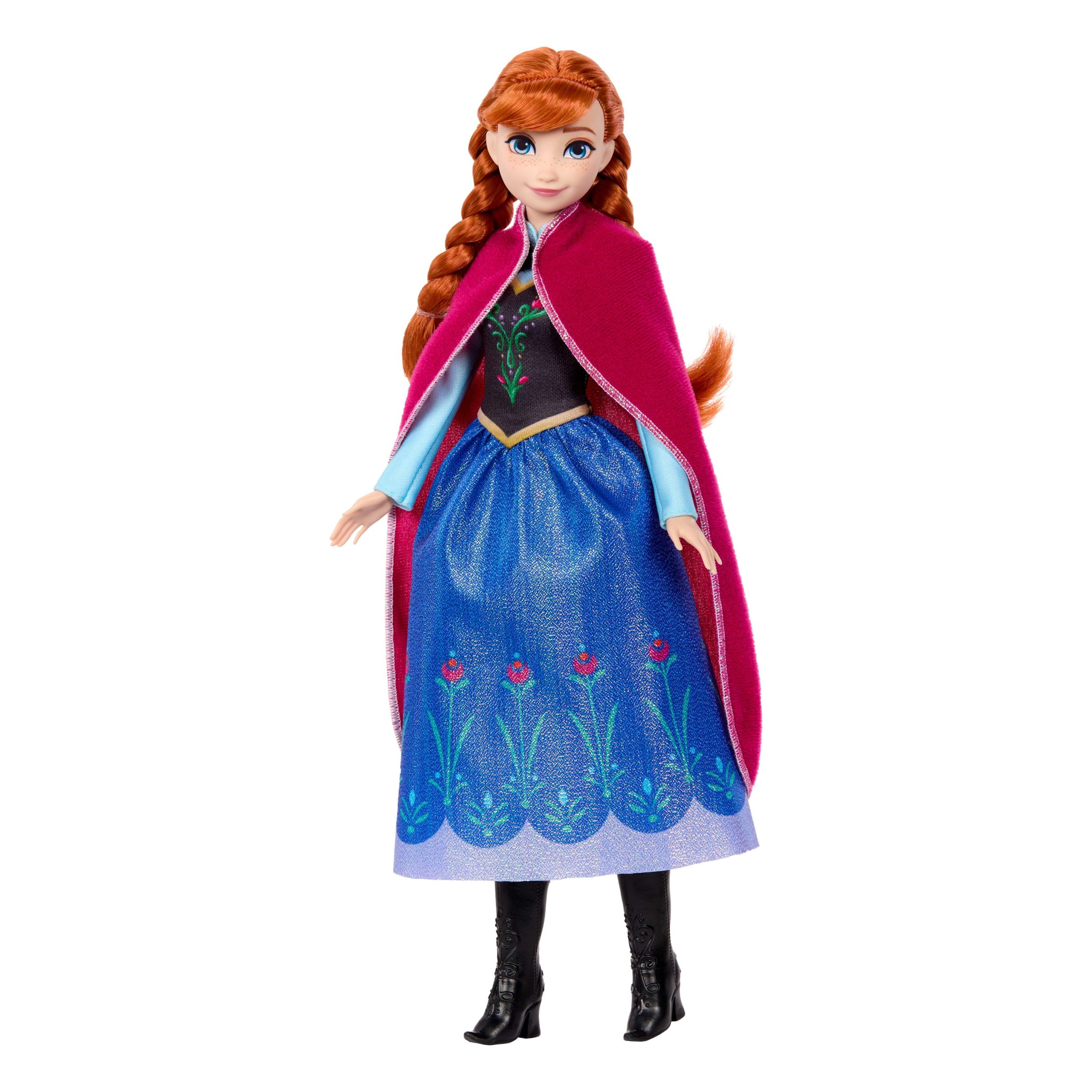 Disney Frozen Anna Fashion Doll With Sparkling Removable Dress. Cape & Boots. Inspired By Movie - Image 5