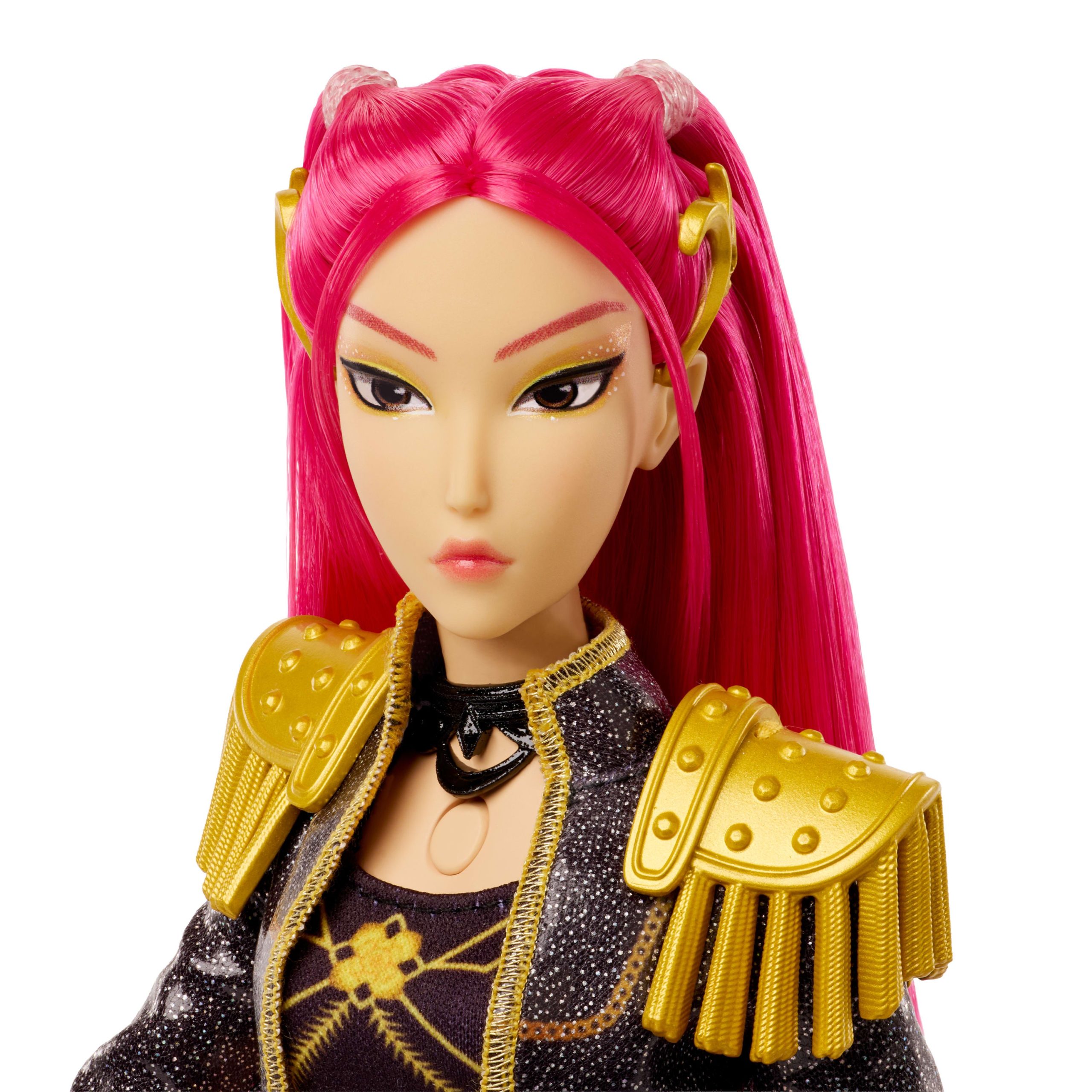 KPop Demon Hunters HUNTR/X Mira Golden Singing Doll in Removable Outfit & 5 Posable Joints - Image 2