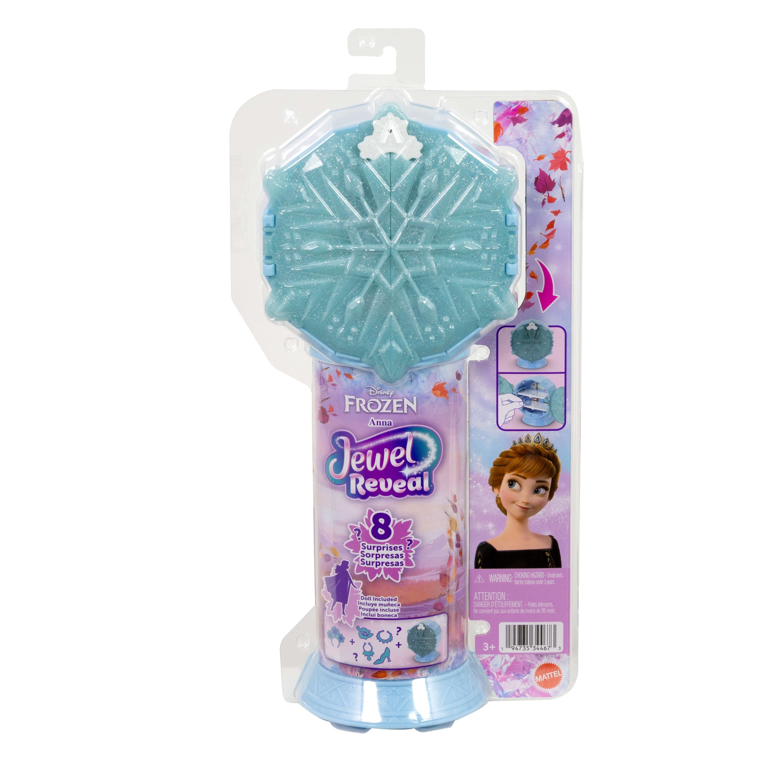 Disney Frozen Frozen Fashion Dolls Mu?eca Disney Frozen Reveal Anna - Image 6