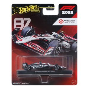 Hot Wheels Premium 2025 Formula 1? MoneyGram Haas Team #87