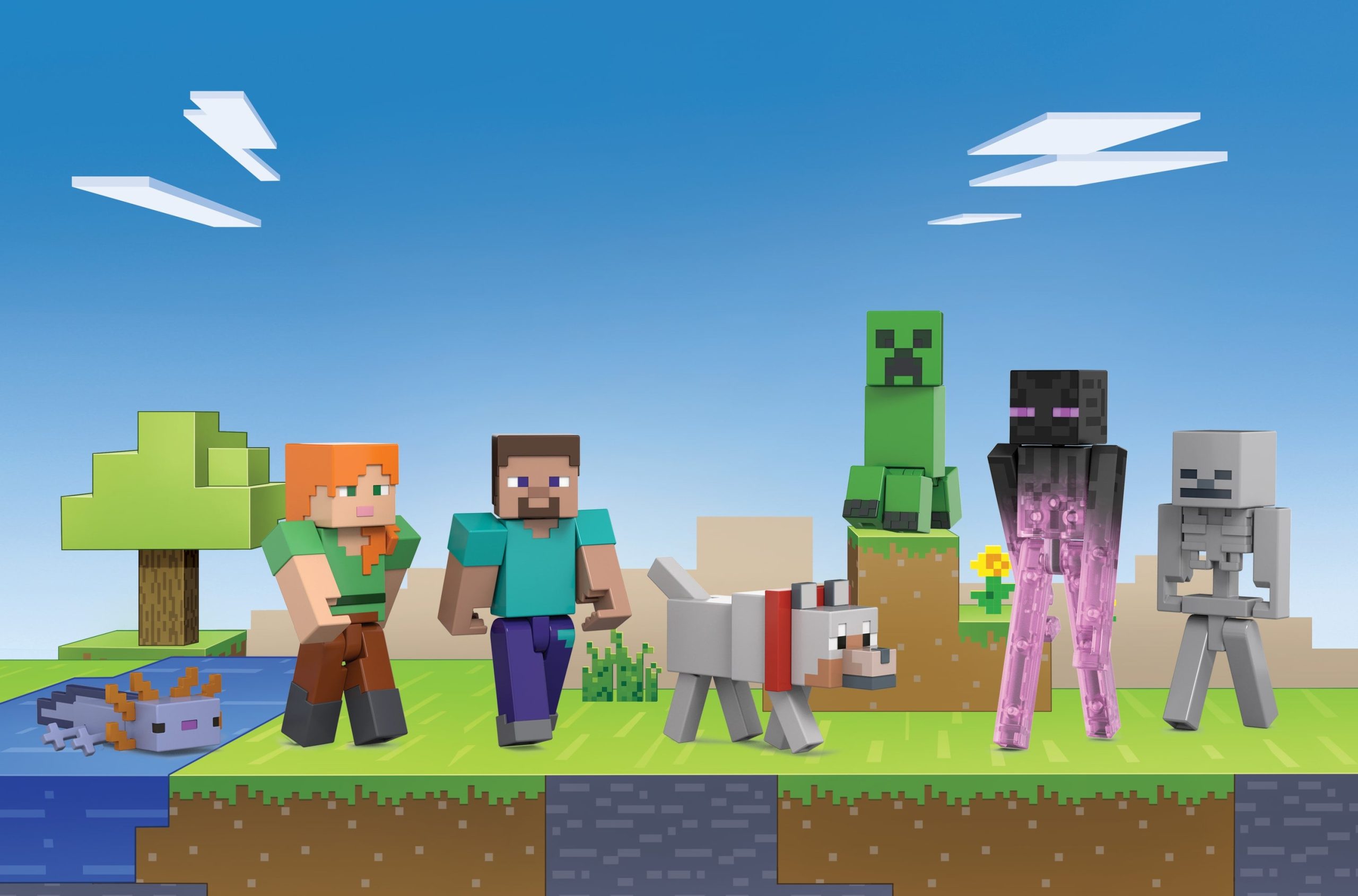 Minecraft Vanilla Figura de A??o Pack Criad or de Mundos - Image 2
