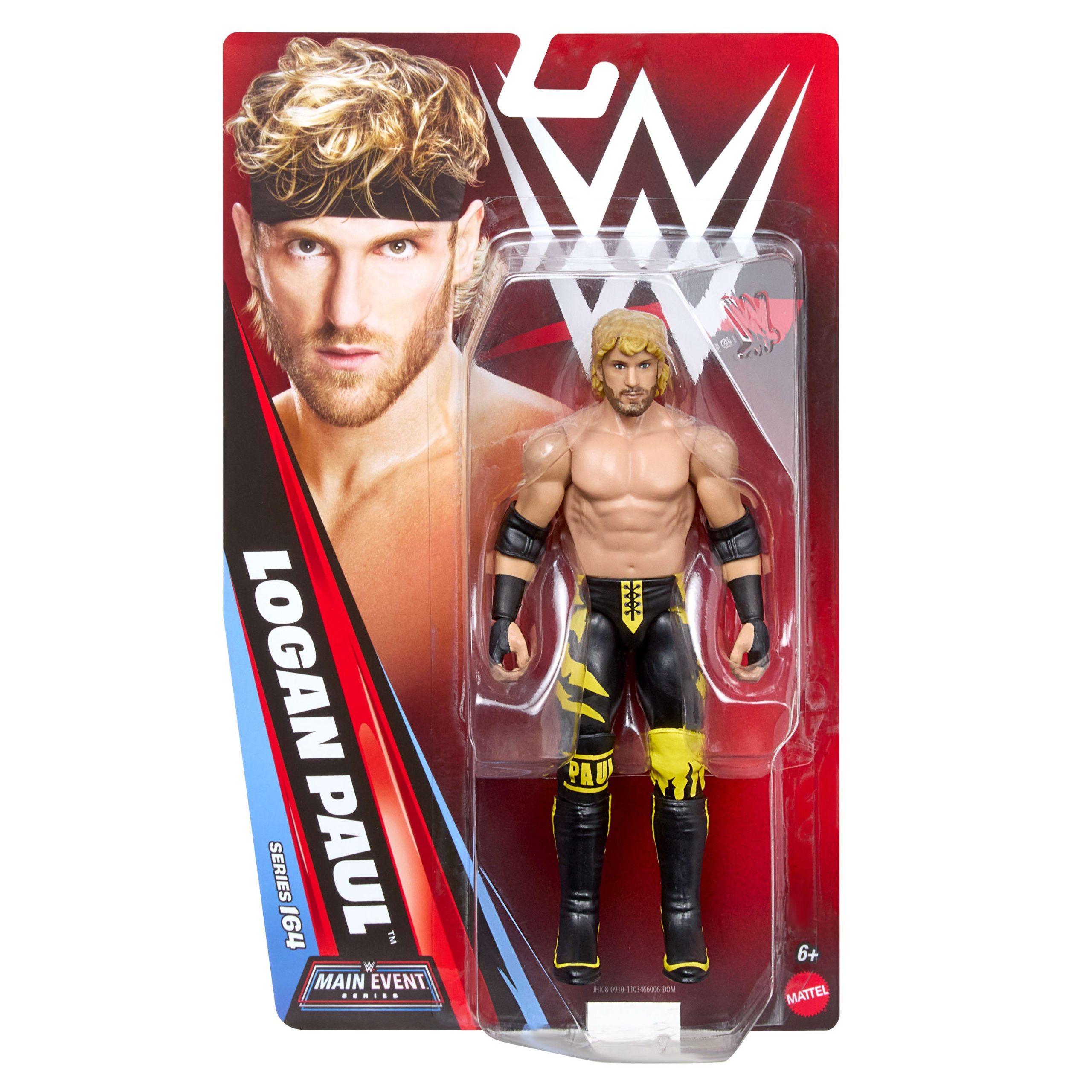 WWE Logan Paul Action Figure. Main EVent Series #164. 6-inch Collectible With Articulation - Image 2