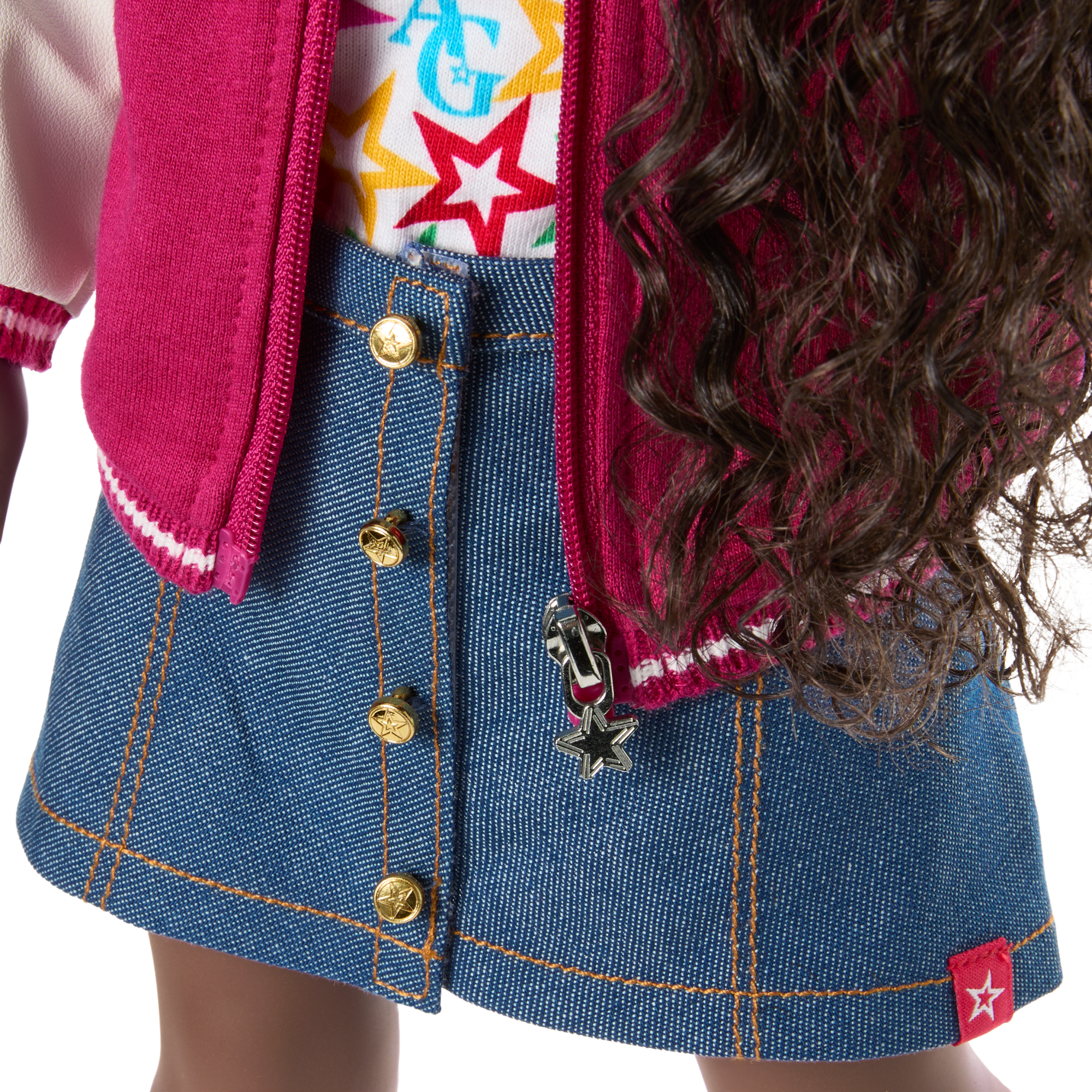 Truly Me? 18-inch Doll #127 with curly dark-brown hair - Image 9