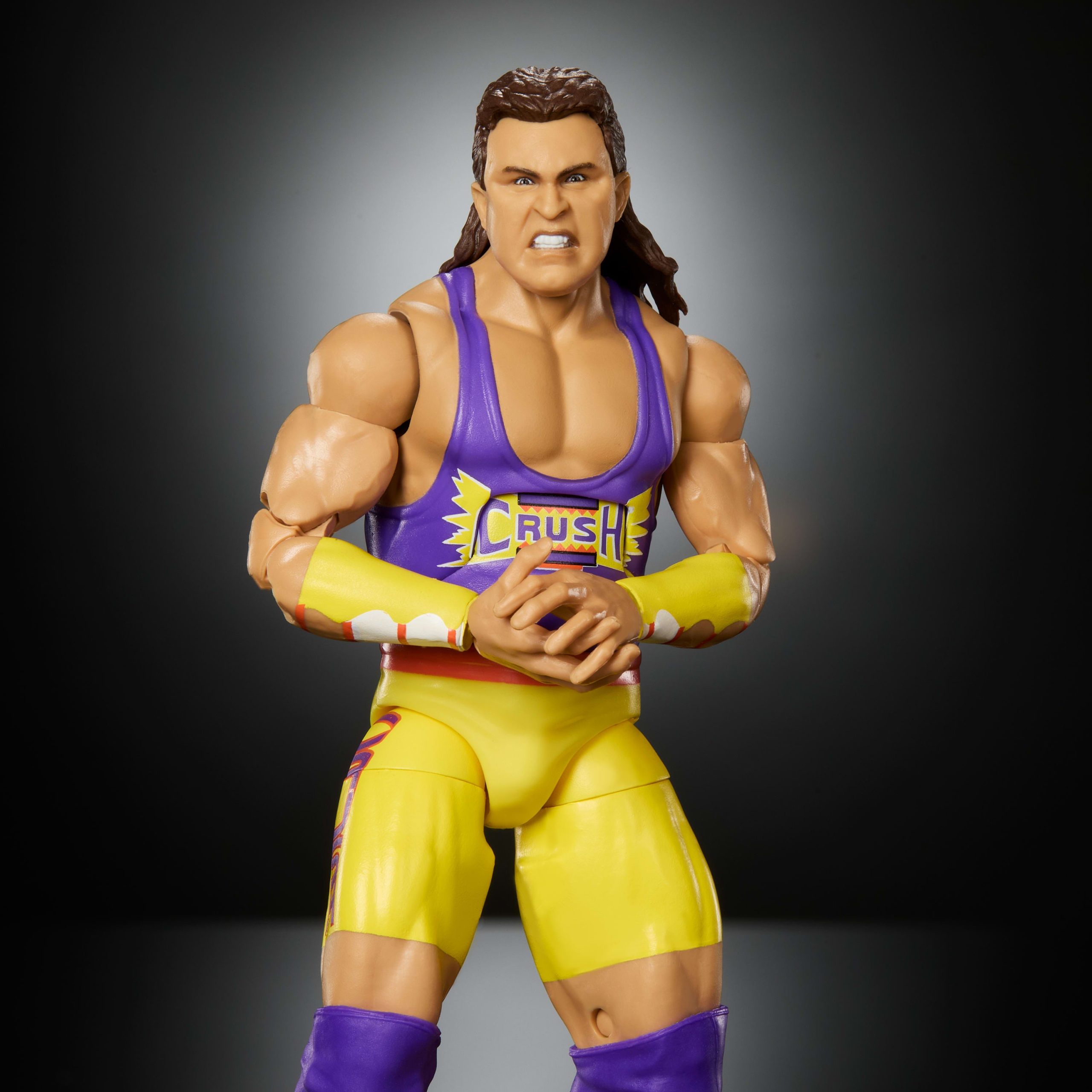 WWE Elite Legends Kona Crush Action Figure & Accessories. Series 31 6-inch Set - Image 3