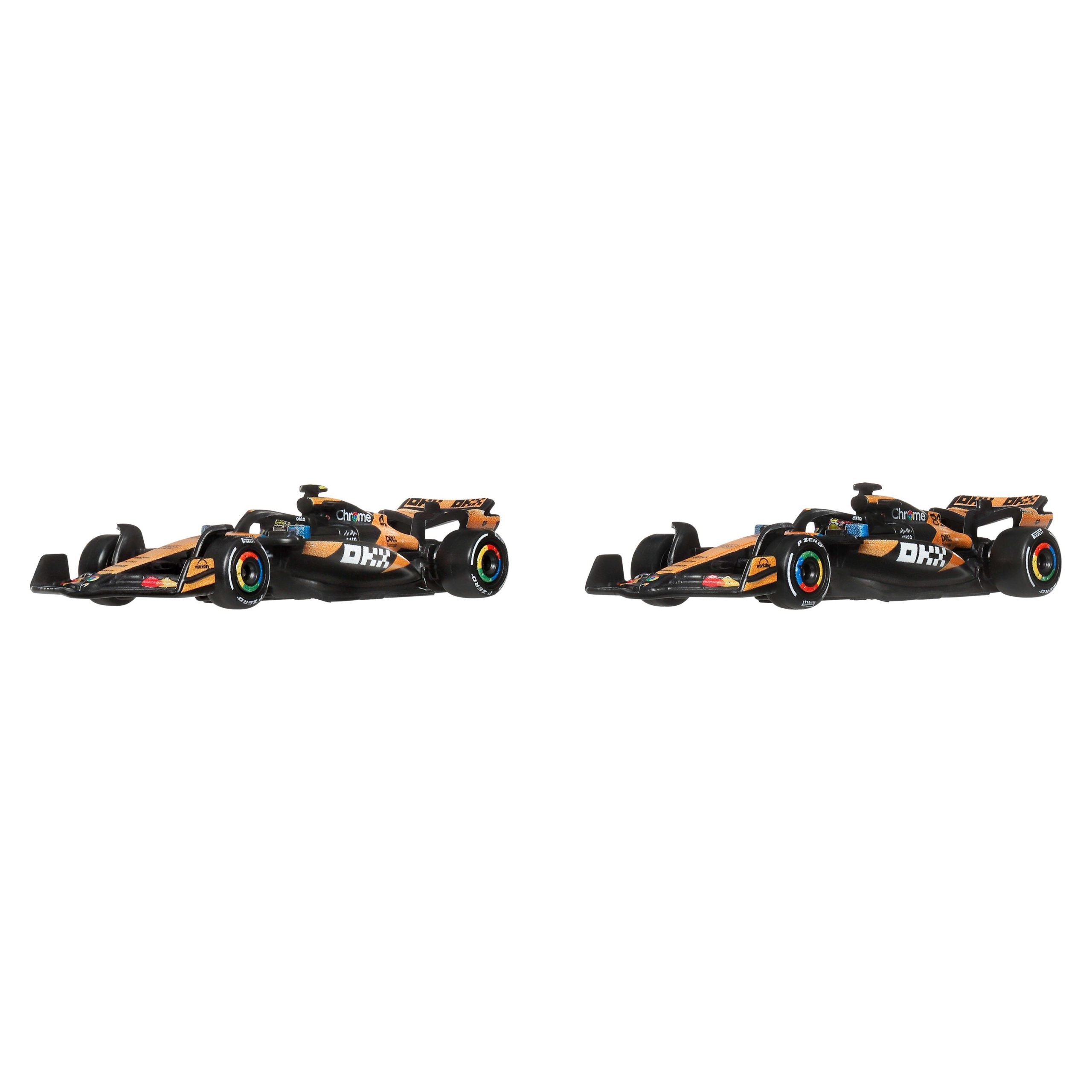 Hot Wheels Premium 2-Pack Mclaren Formula 1 Team Of Piastri & Norris - Image 2