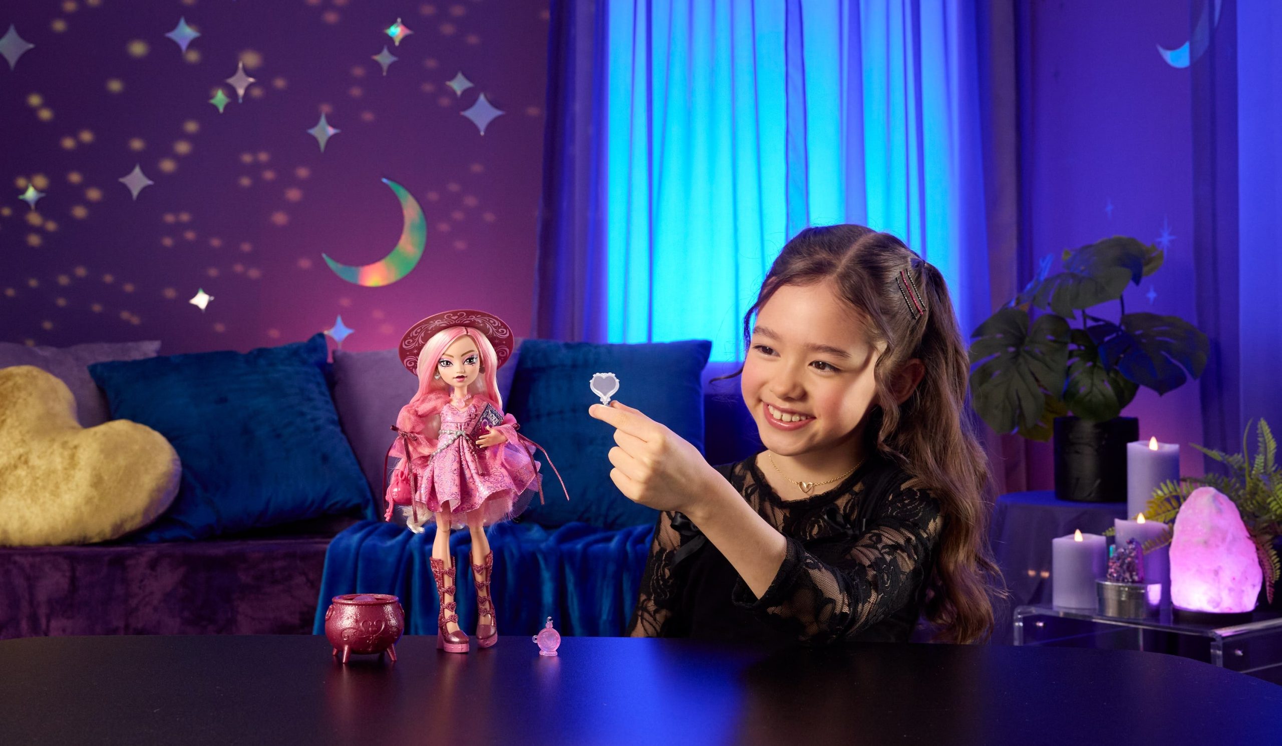 Moonspell Magic By Monster High Carina Song Fashion Doll. Love Witch With Accessories - Image 2