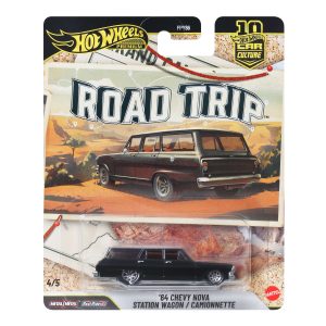 Hot Wheels Collector Ve??culo de Cole??o Carro Cultura Automotiva 64 Chevy Wagon