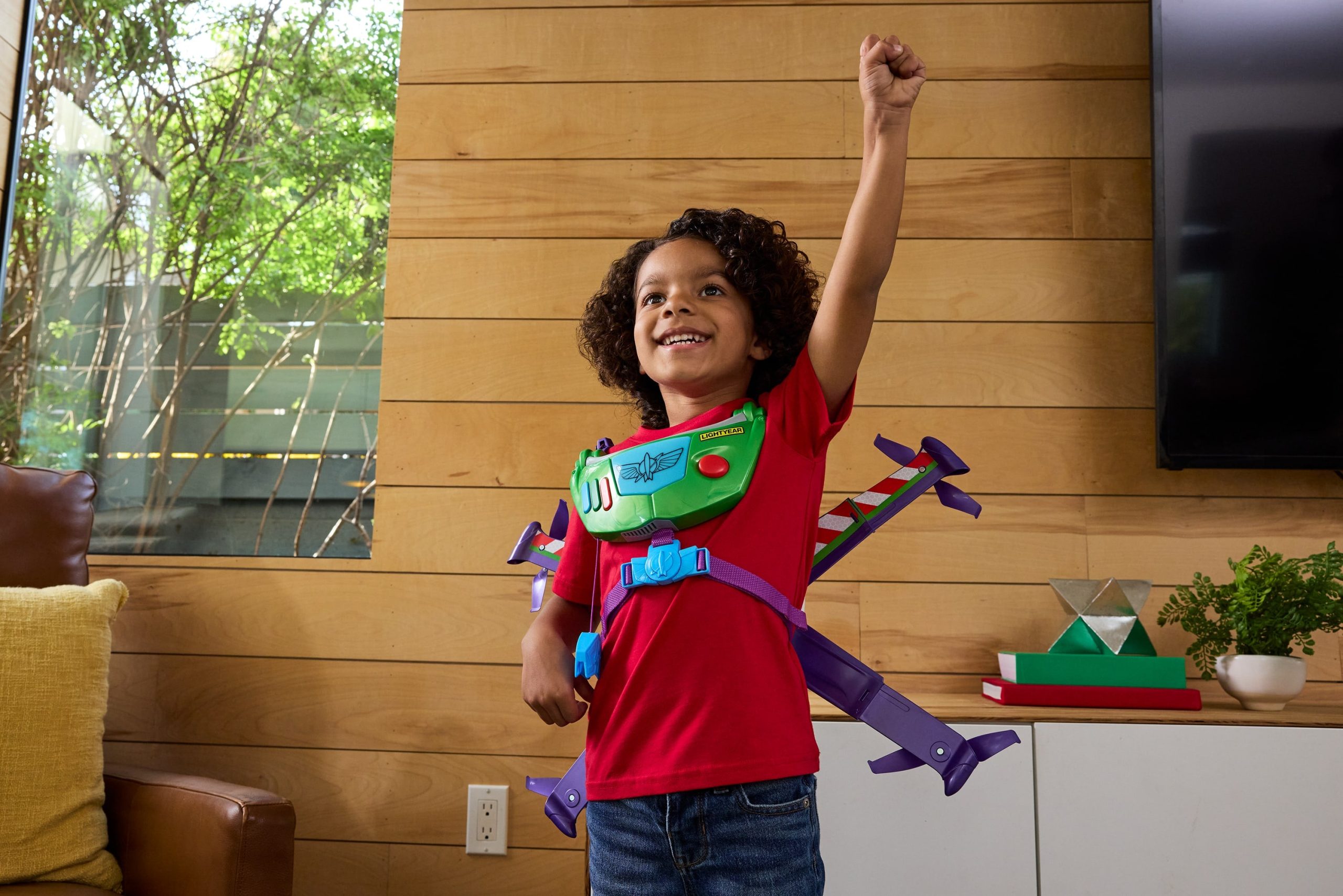 Disney And Pixar Toy Story 5 Hi-Tech Space Ranger Jetpack. Kids Role Play Gear With Lights & Sounds - Image 2
