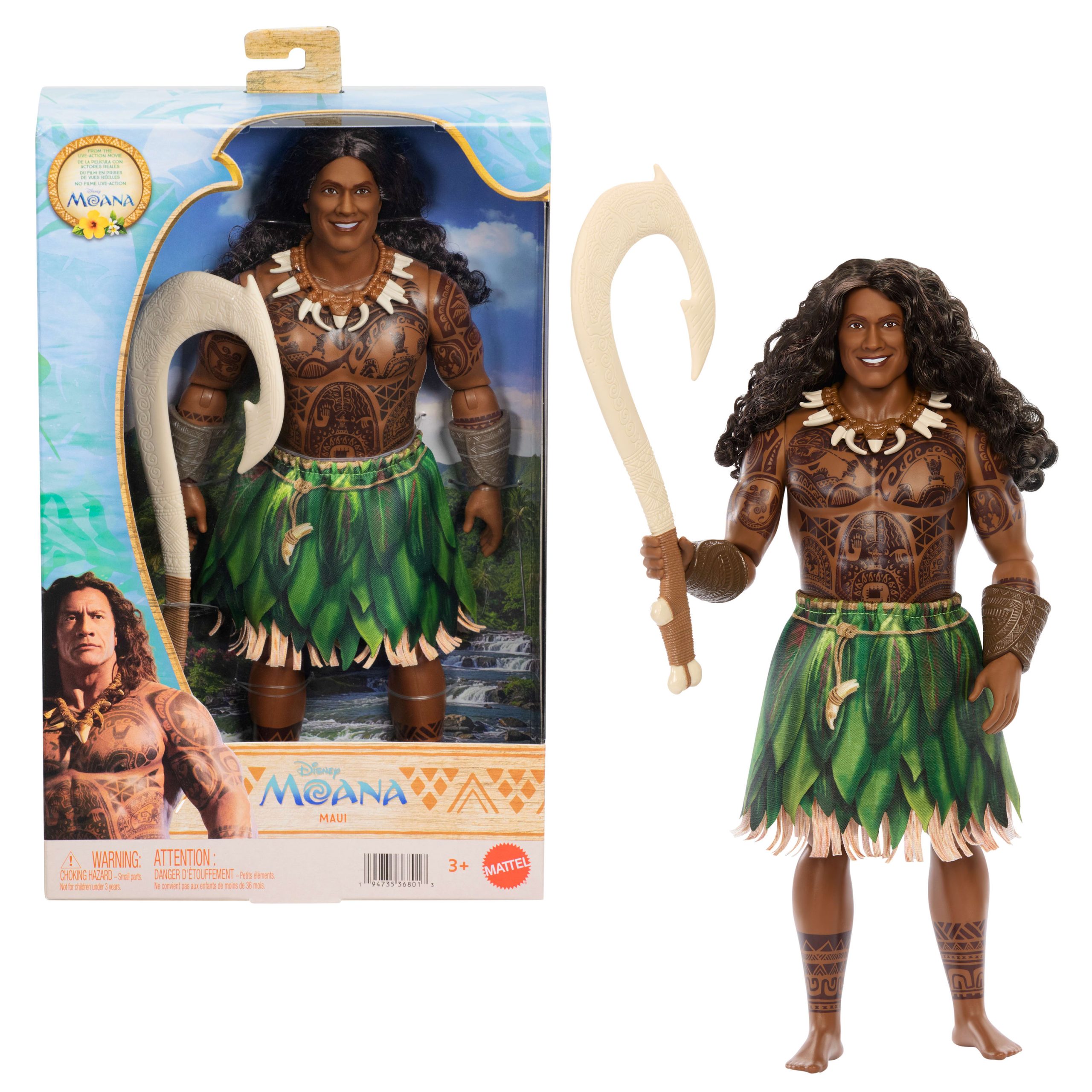 Poup??e de Maui Moana Mattel Disney
