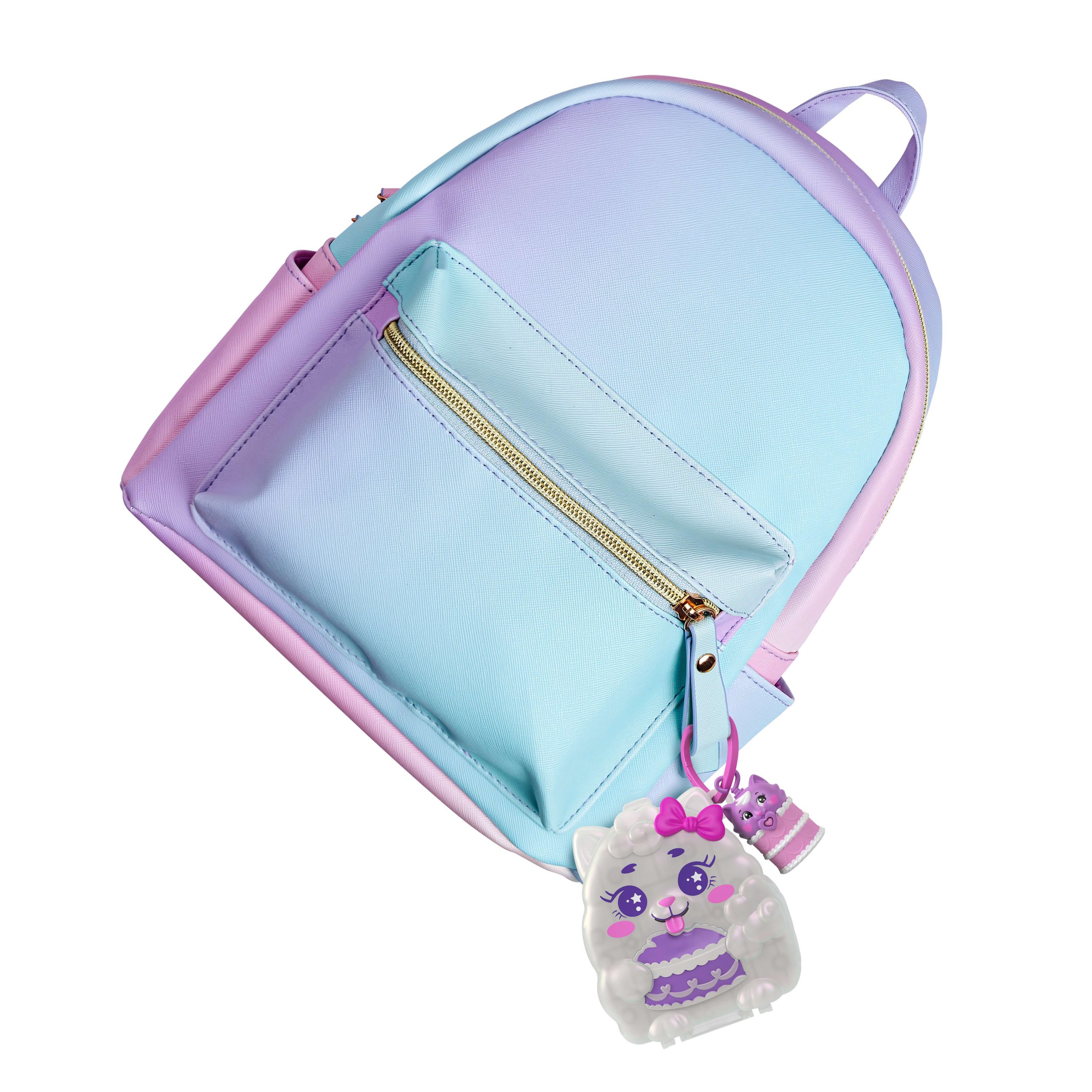 Polly Pocket Conjunto de Brinquedo Compacto Bolo Gatinho - Image 3