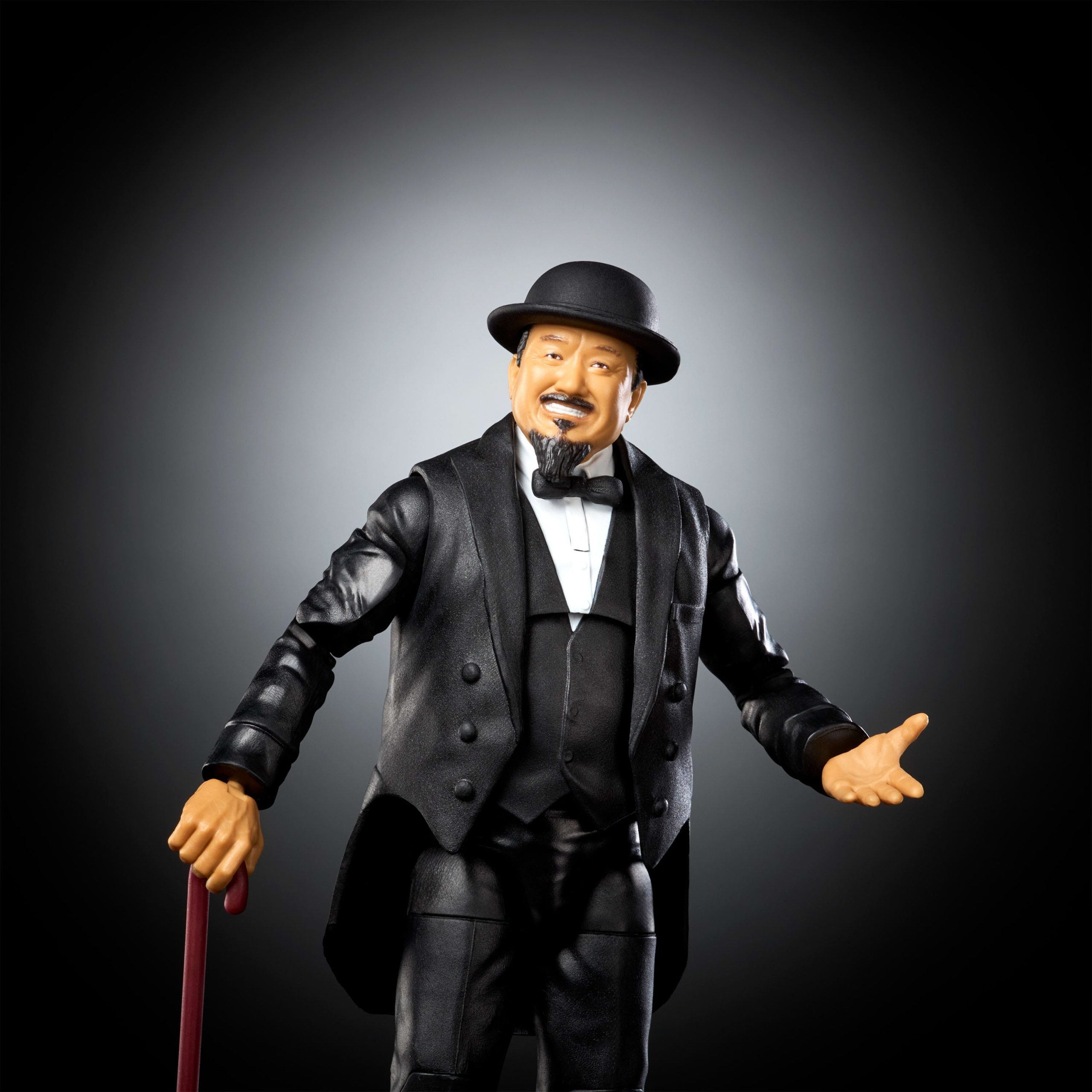 WWE Elite Legends Mr. Fuji Action Figure & Accessories. Series 30 6-inch Collectible Set - Image 4