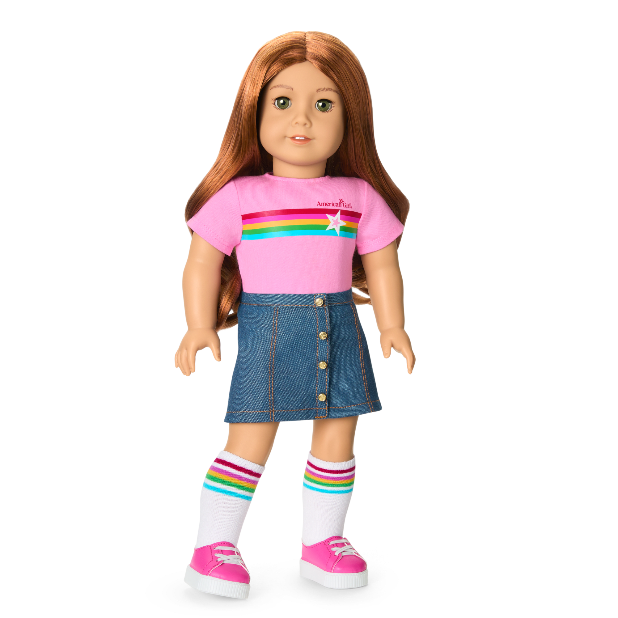 Truly Me? 18-inch Doll #103 with wavy red hair - Image 11