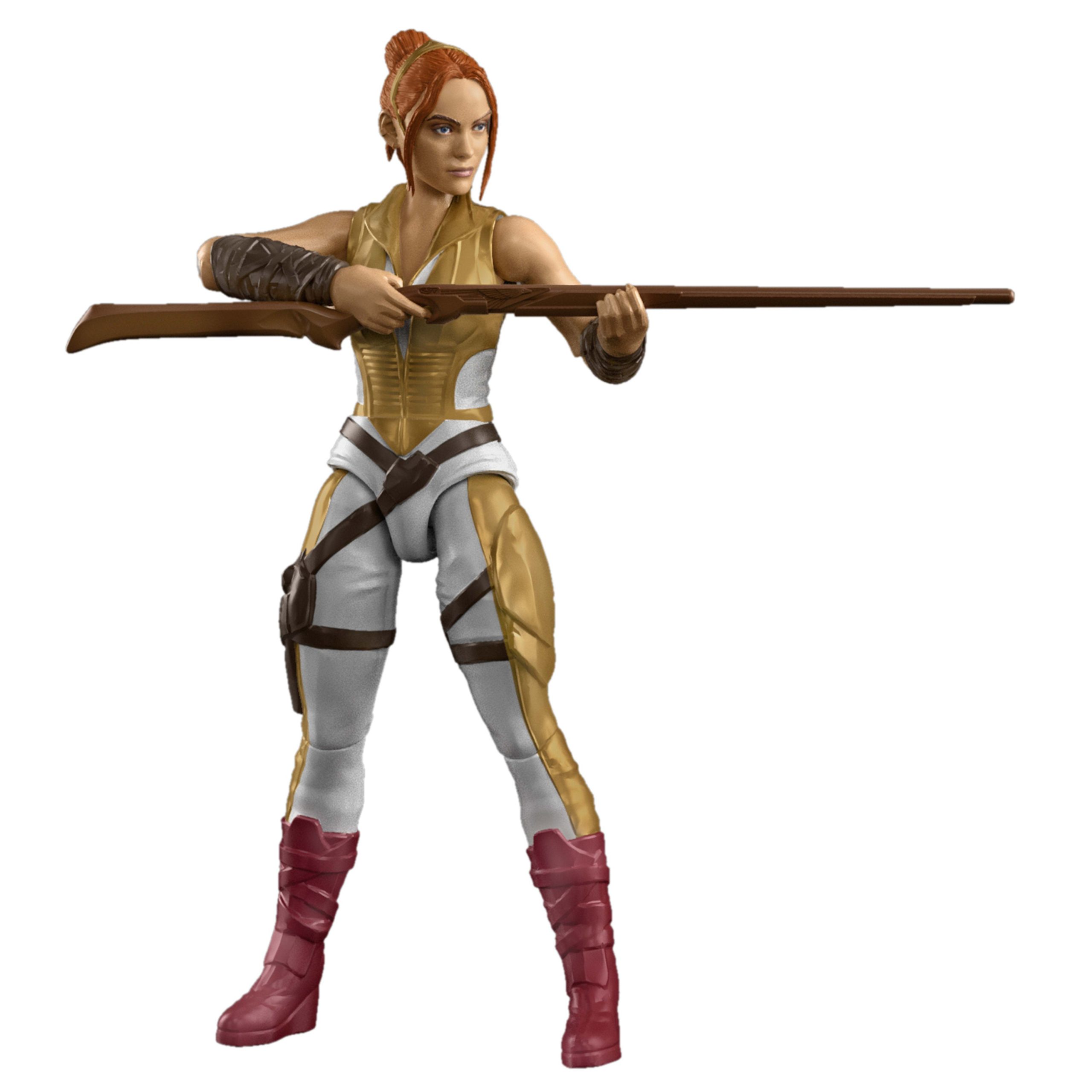 Masters Of The Universe 2026 Movie Teela 5.5 inch Action Figure. Sword & Staff & Hair Up - Image 5