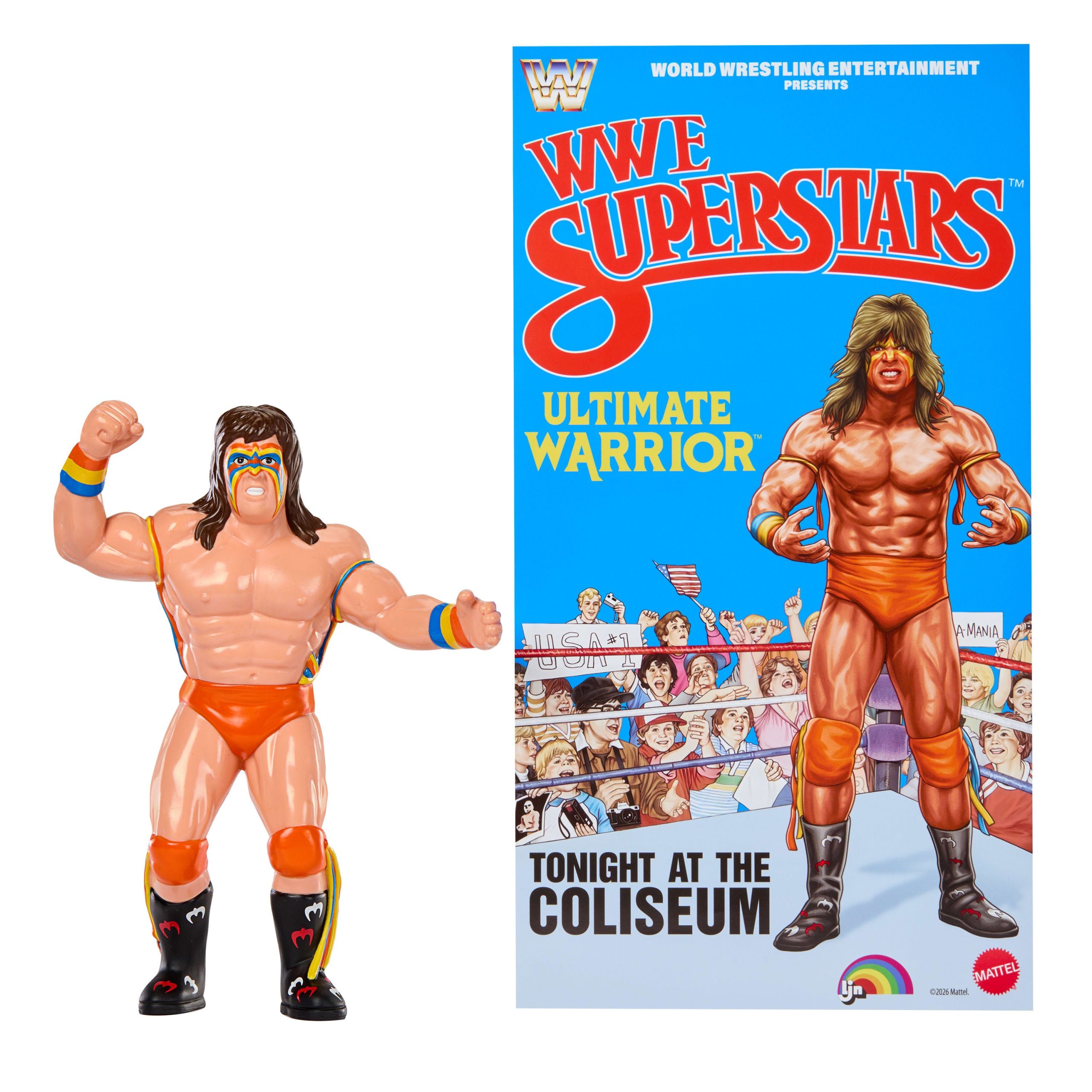 Wwe Superstars Ljn Figurine Articul??e Ultimate Warrior