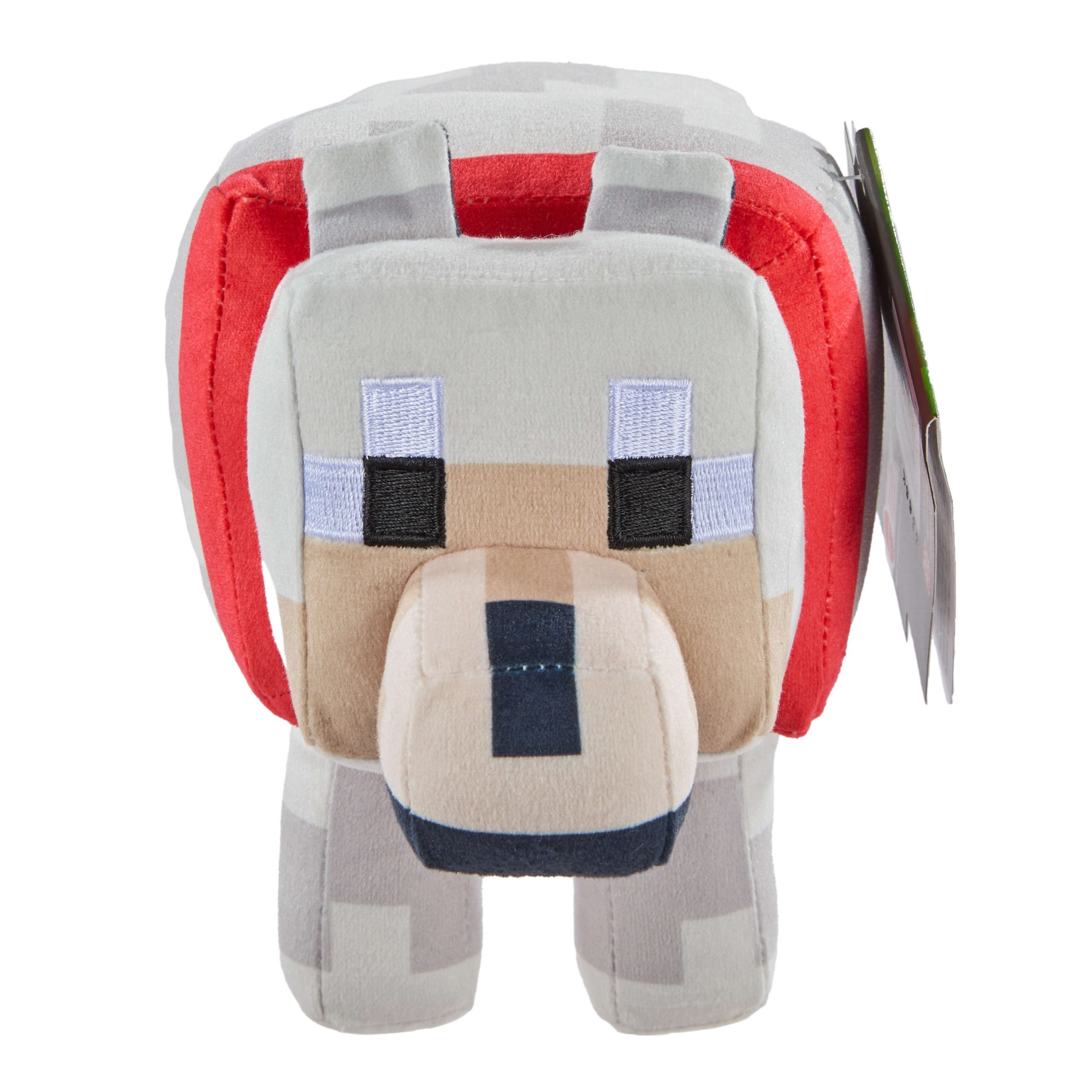 Minecraft Plush Tamed Wolf Toy. 8-Inch Soft Doll. Collectible Inspired By The Video Game Character - Image 6