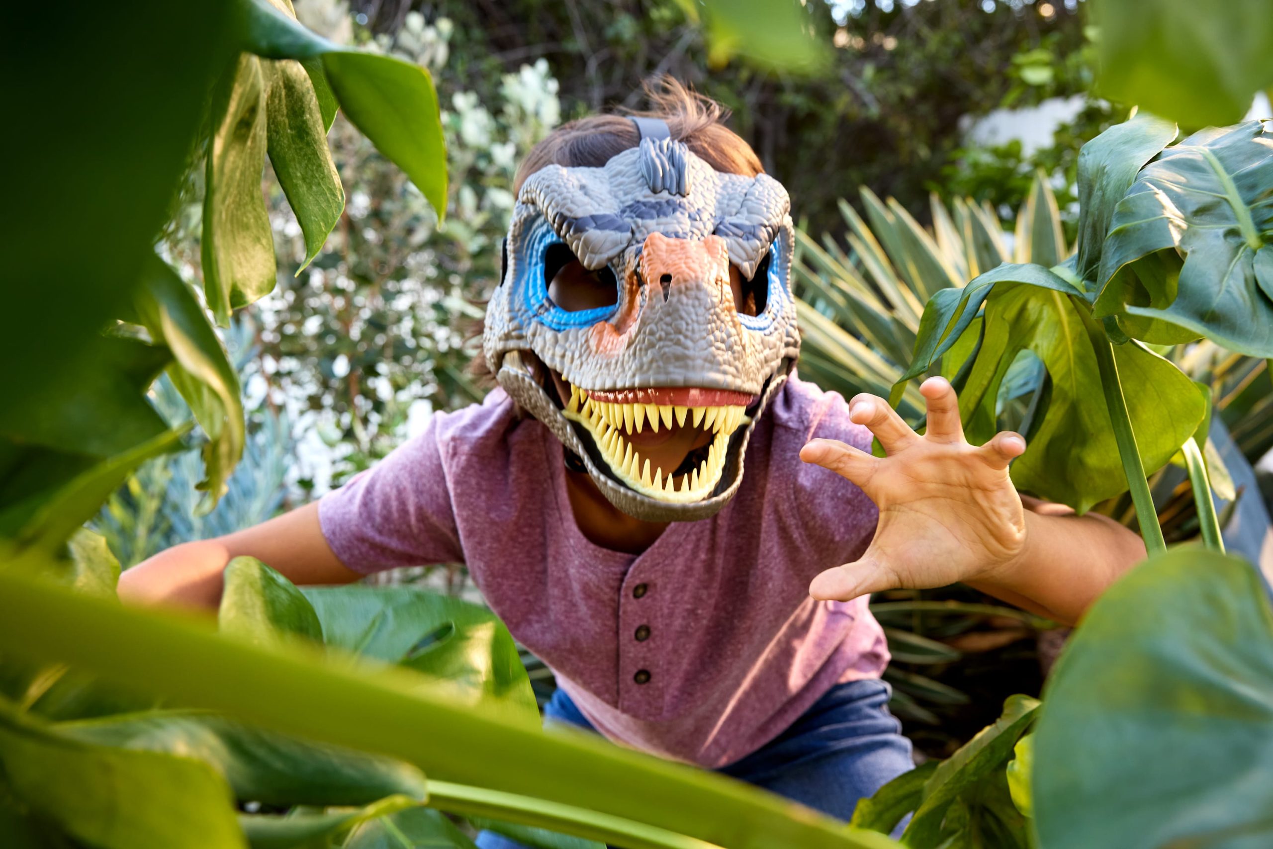Jurassic World Recome?o Brinquedo M??scara de Raptor - Image 2