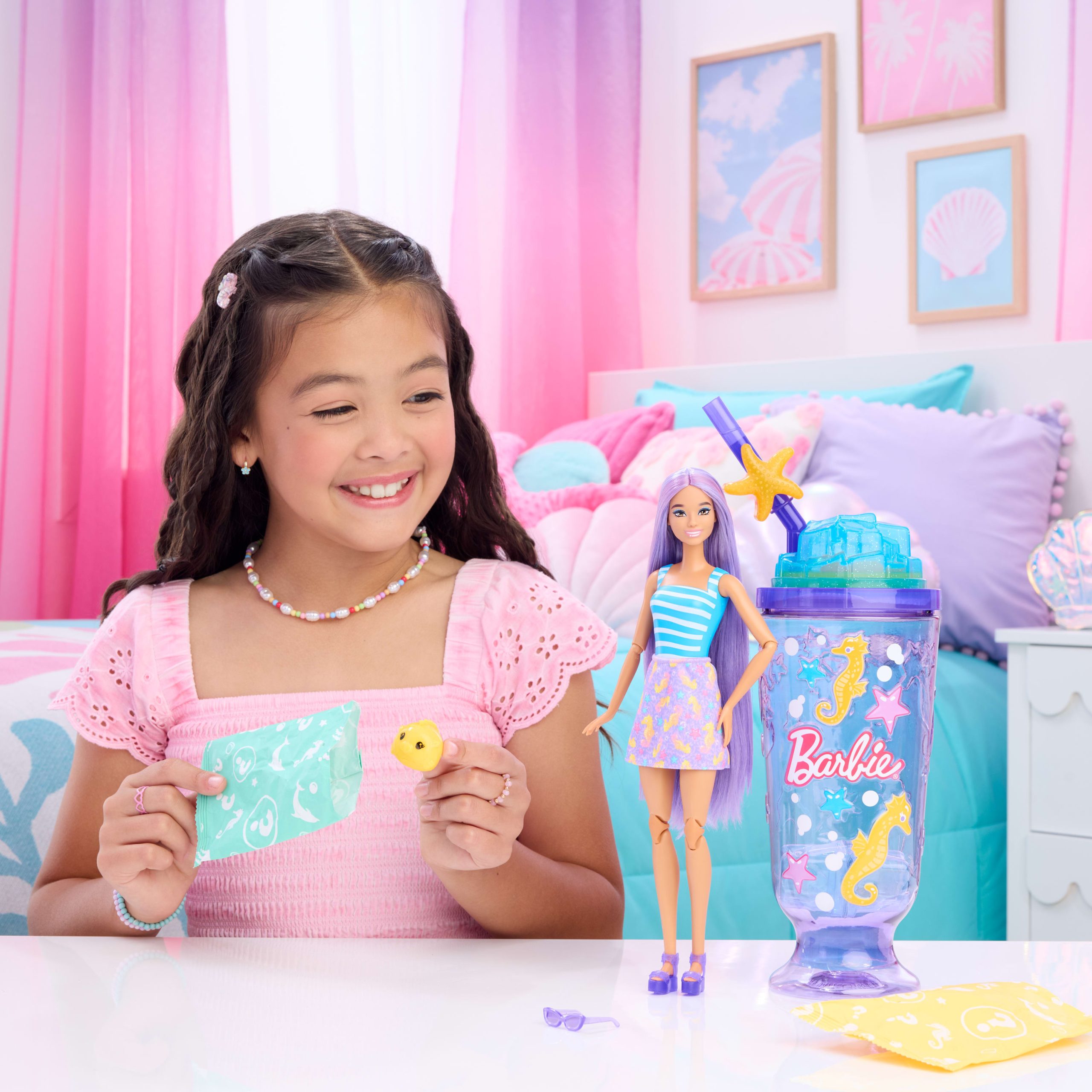 Barbie?Poup??e Pop Reveal S??rie Sea Slushy - Image 2