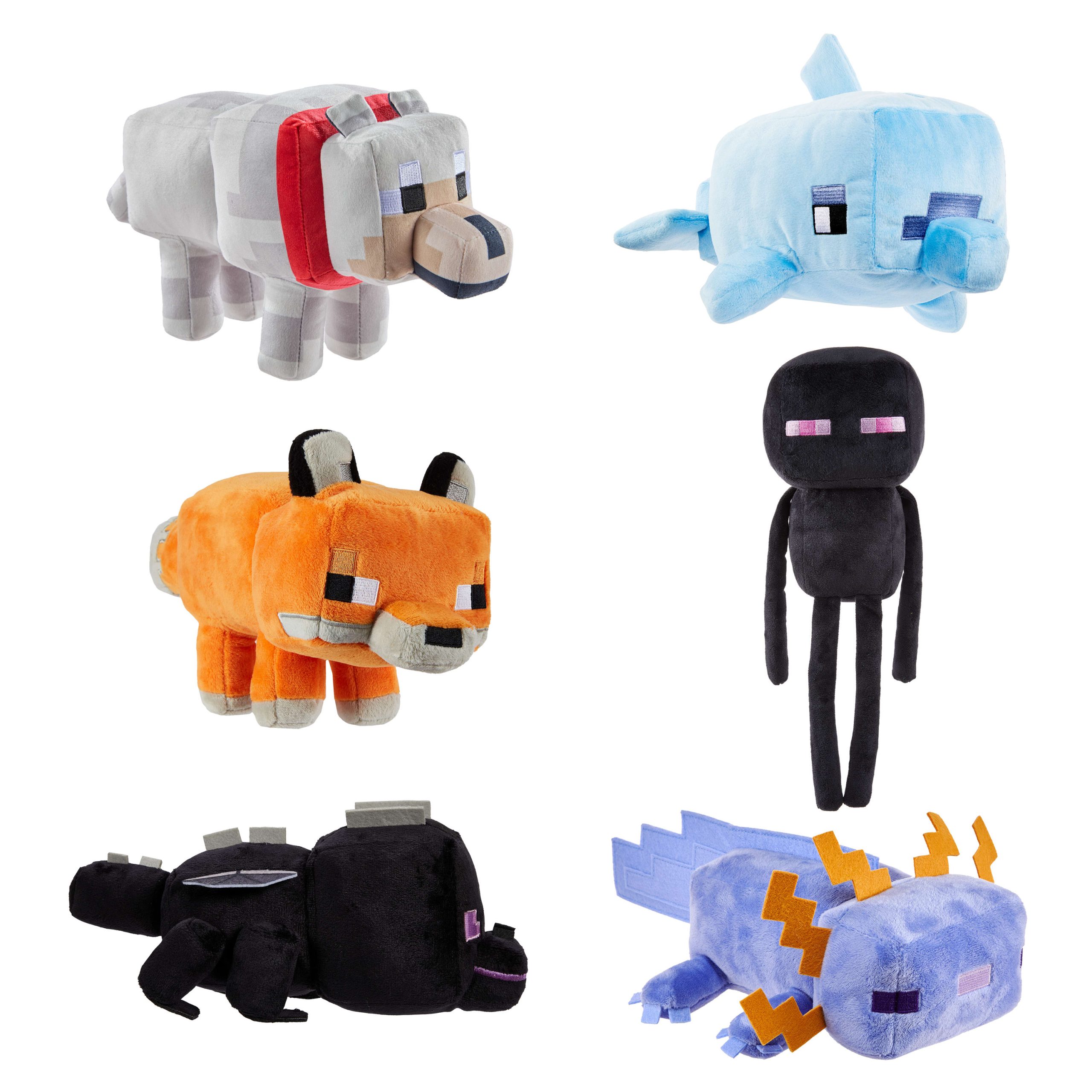 Minecraft Plush Blue Axolotl Toy - Image 6