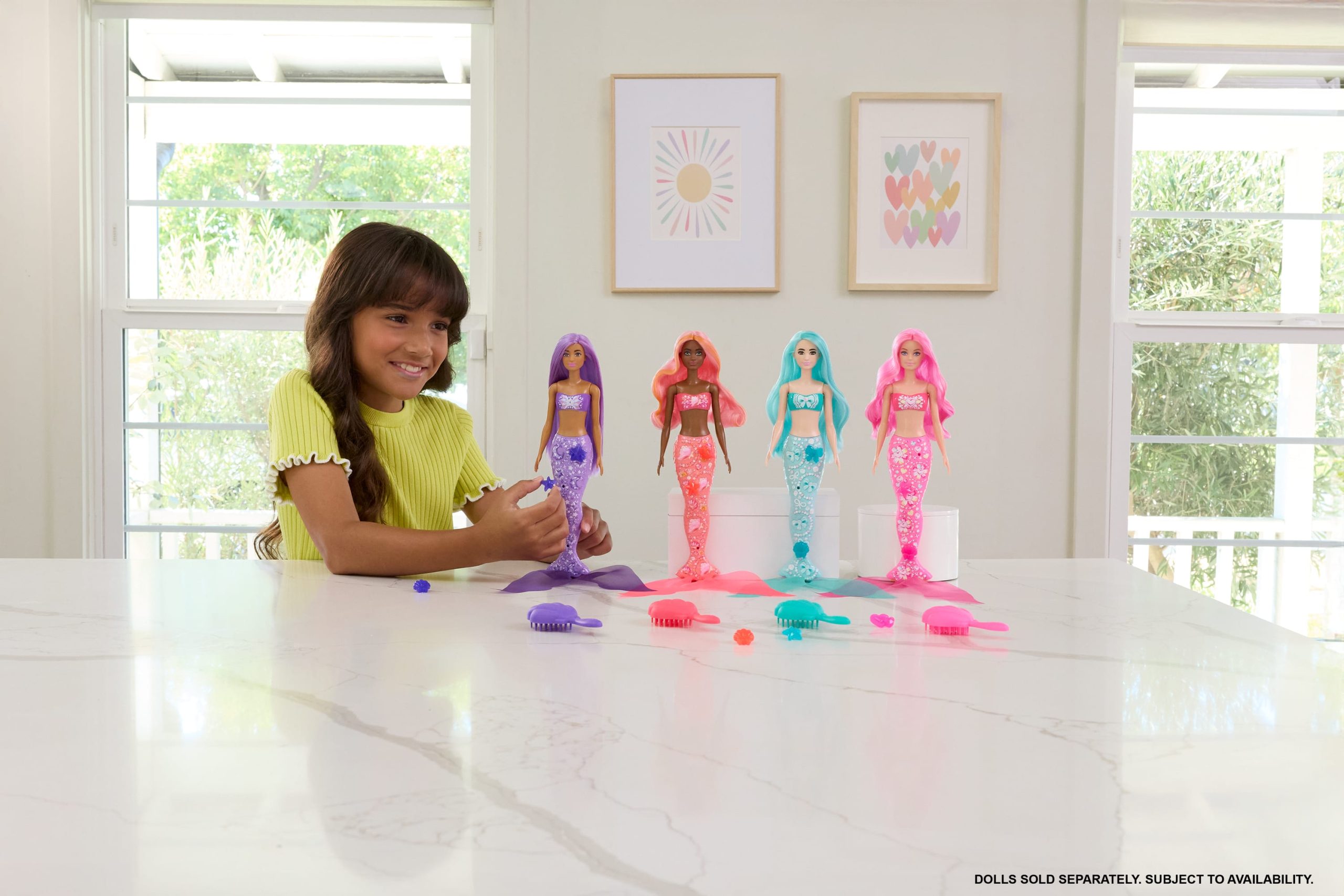Barbie Color Reveal Mermaid Series Doll & Accessories With 6 Surprises - Image 2