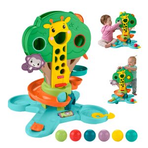 Fisher-Price Infant-Learning Juguete para Beb??s Arbol de Actividades 2 en 1