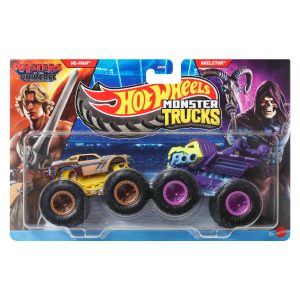 Hot Wheels Monster Trucks Ve??culo de Brinquedo Masters of the Universe Pacote com 2 autos