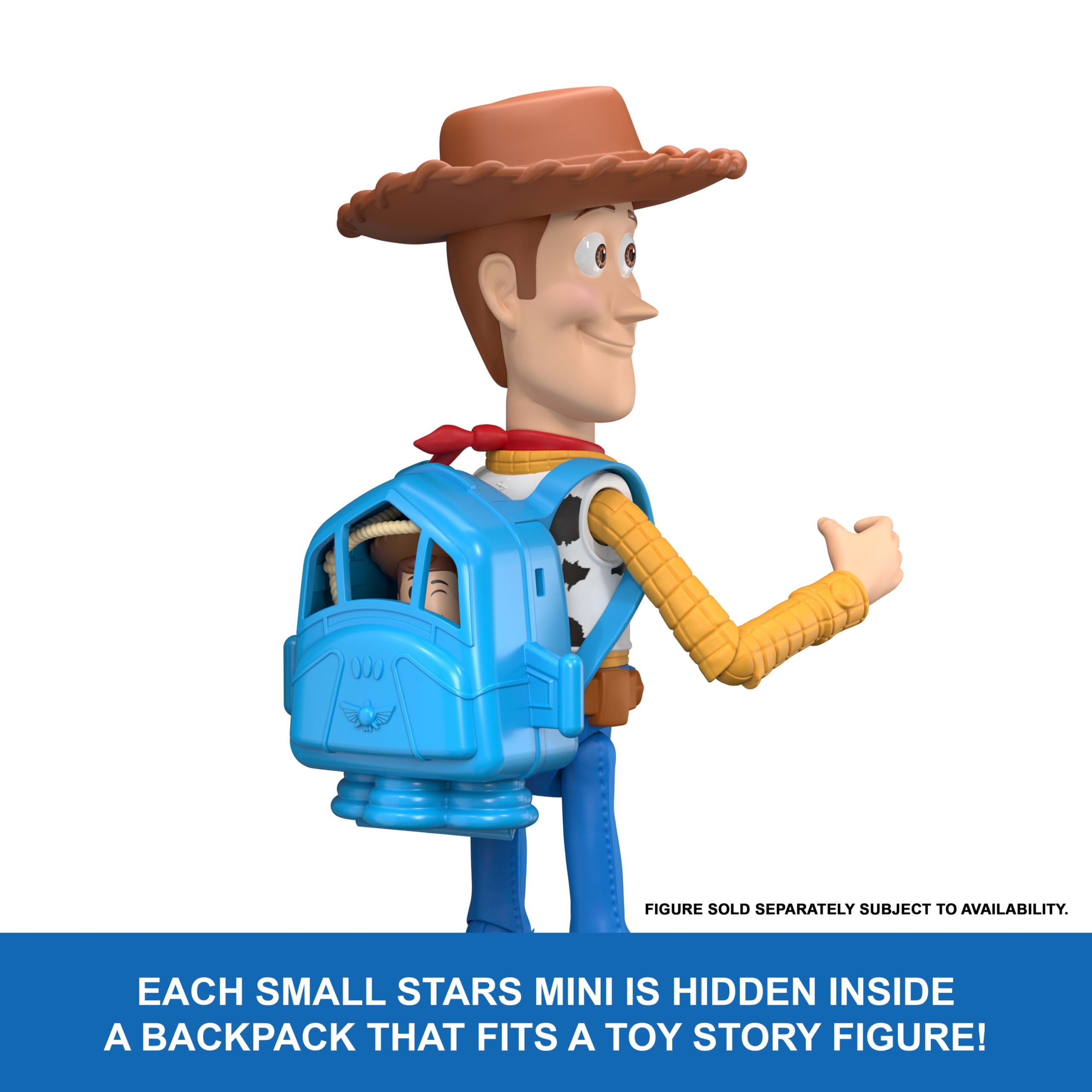 Disney And Pixar Toy Story 5 Small Stars Mini Figures. Movie Toys in Accessory Backpack - Image 4