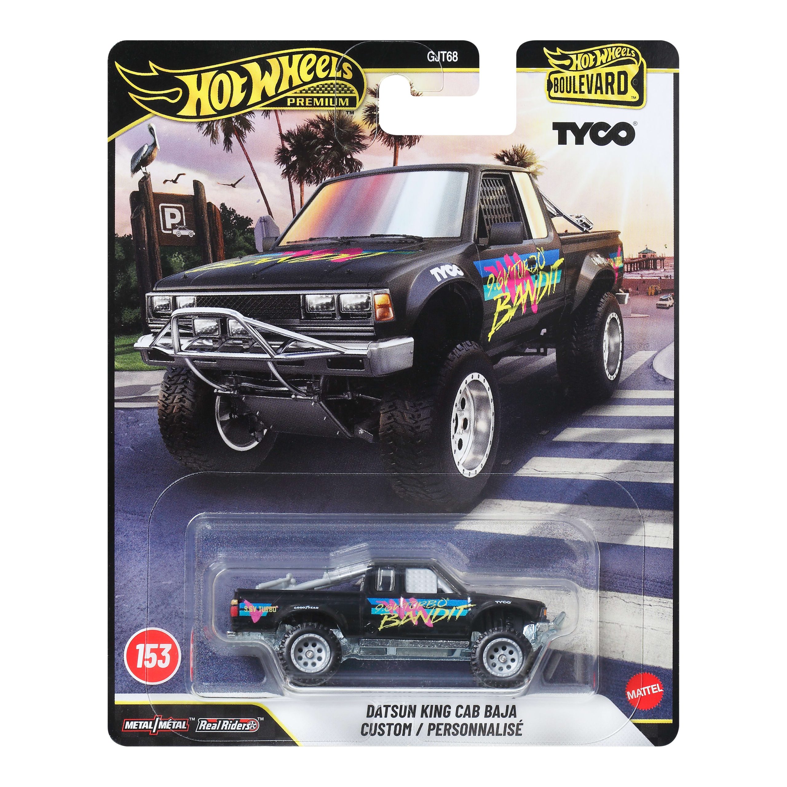 Hot Wheels Premium Boulevard Datsun King Cab Baja Custom / Personnalis??