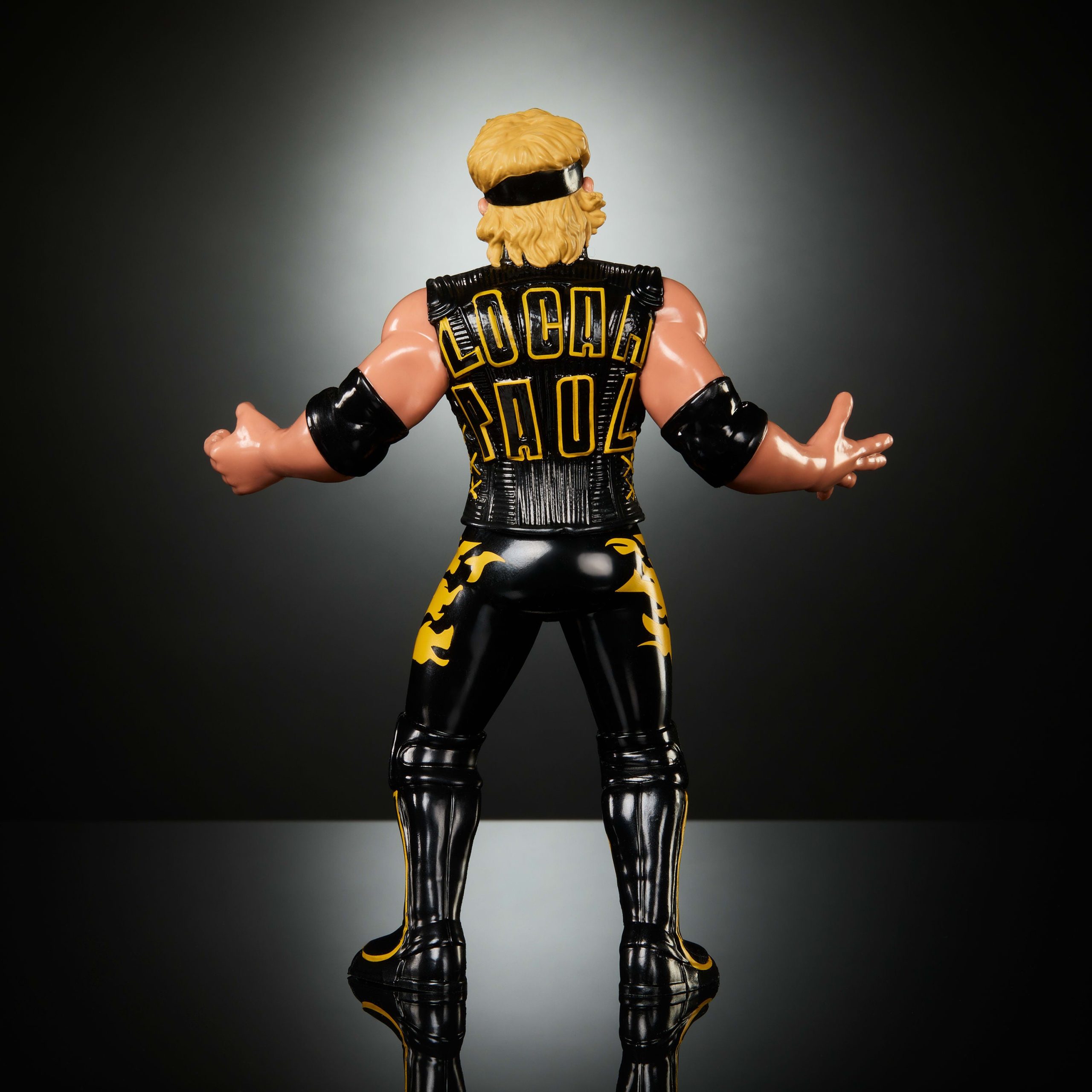 WWE Ljn Superstars Logan Paul Action Figure. 1980s Retro 8-inch Collectible Toy - Image 3