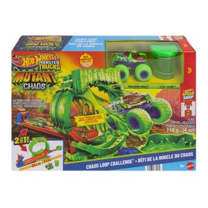 Hot Wheels Monster Trucks Veh??culo de Juguete Mutant Chaos Slime
