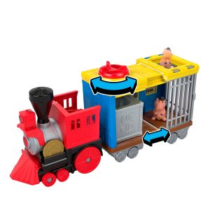 Imaginext Toy Story Ve??culo de Brinquedo Toy Story Trem do Velho Oeste do Woody