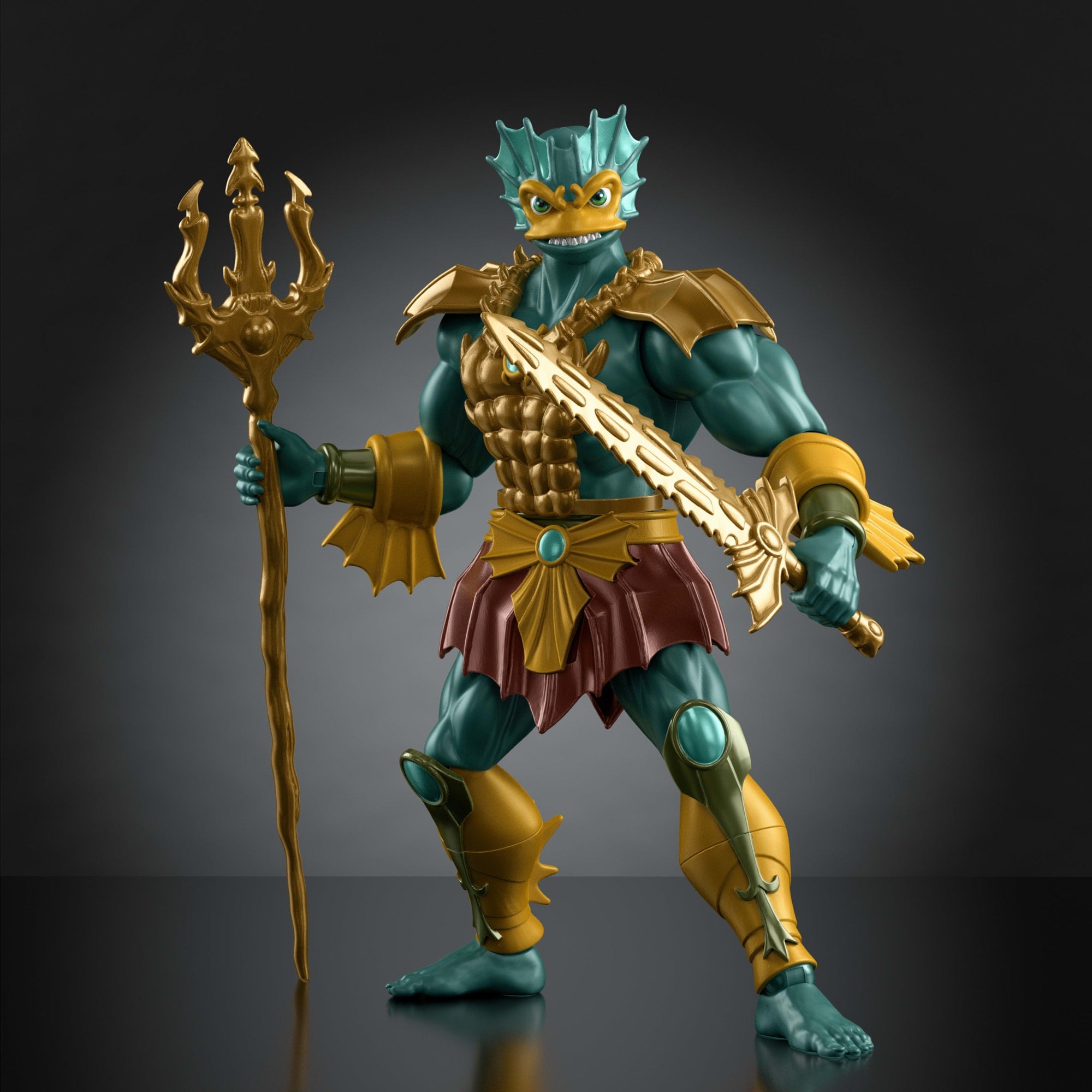 Les Ma?tres de L'Univers Origins-Figurine Articul??e Oc??anor - Image 4