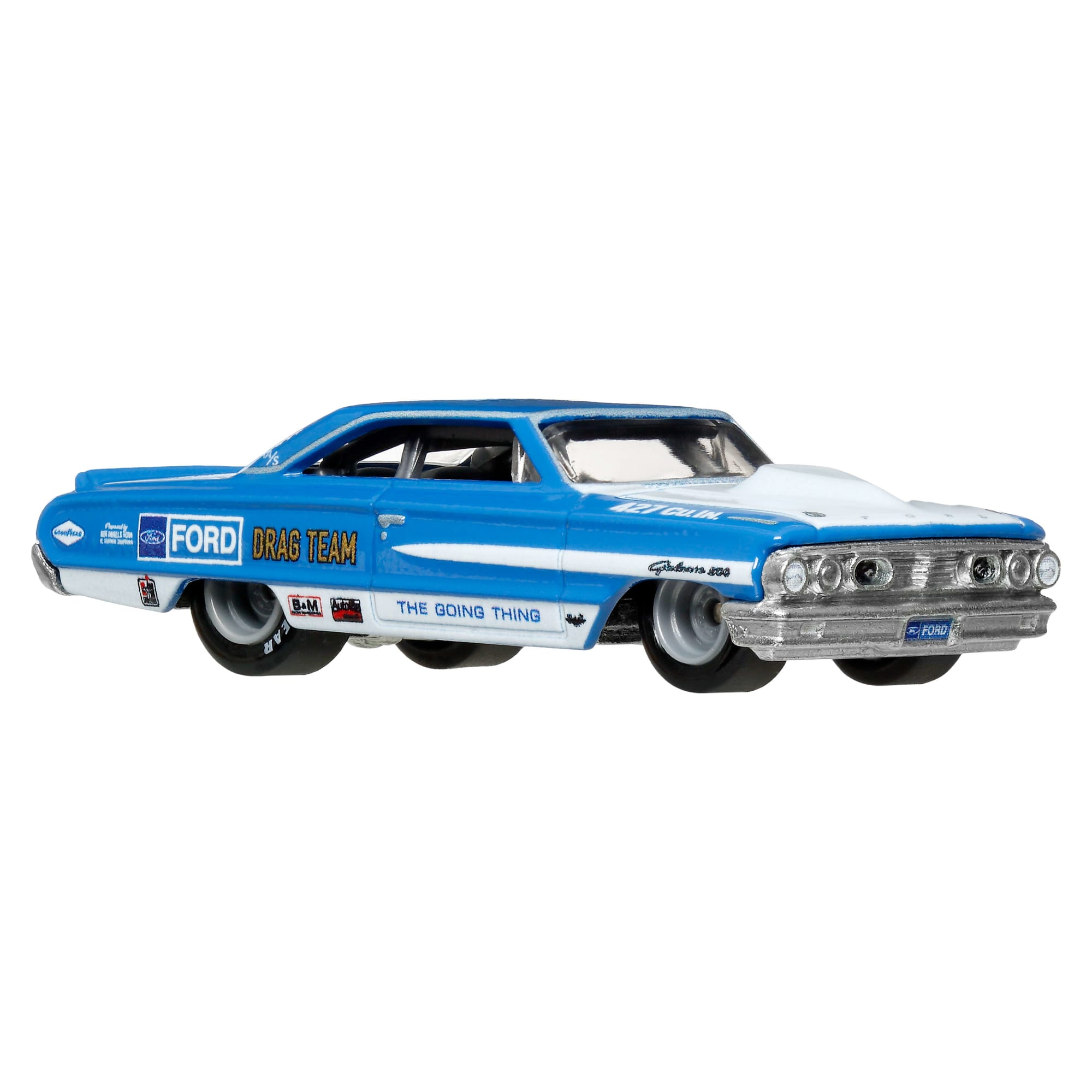 Hot Wheels Premium Car Culture 2-Pack Custom / Personnalis?? '64 Galaxie 500 & '67 Ford Anglia Racer Voiture De Course - Image 3