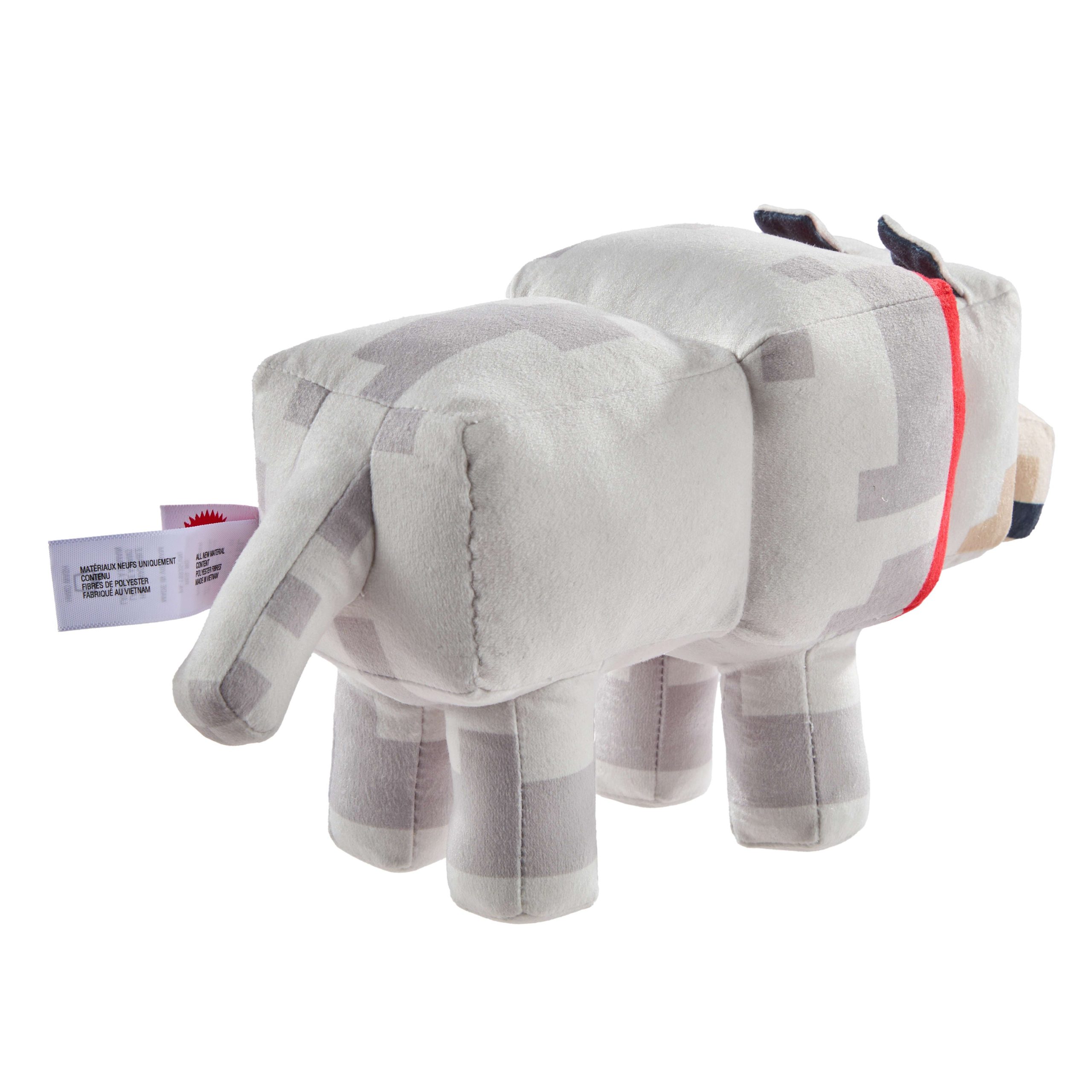 Minecraft Plush Tamed Wolf Toy. 8-Inch Soft Doll. Collectible Inspired By The Video Game Character - Image 4