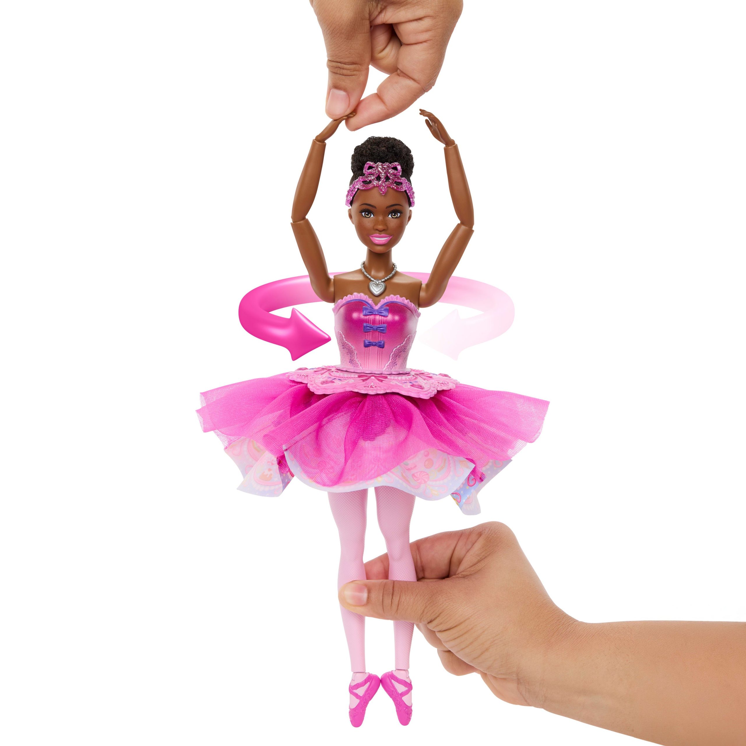 Barbie in The Nutcracker Sugar Plum Doll With Tutu And Ballerina Accessories - Image 3