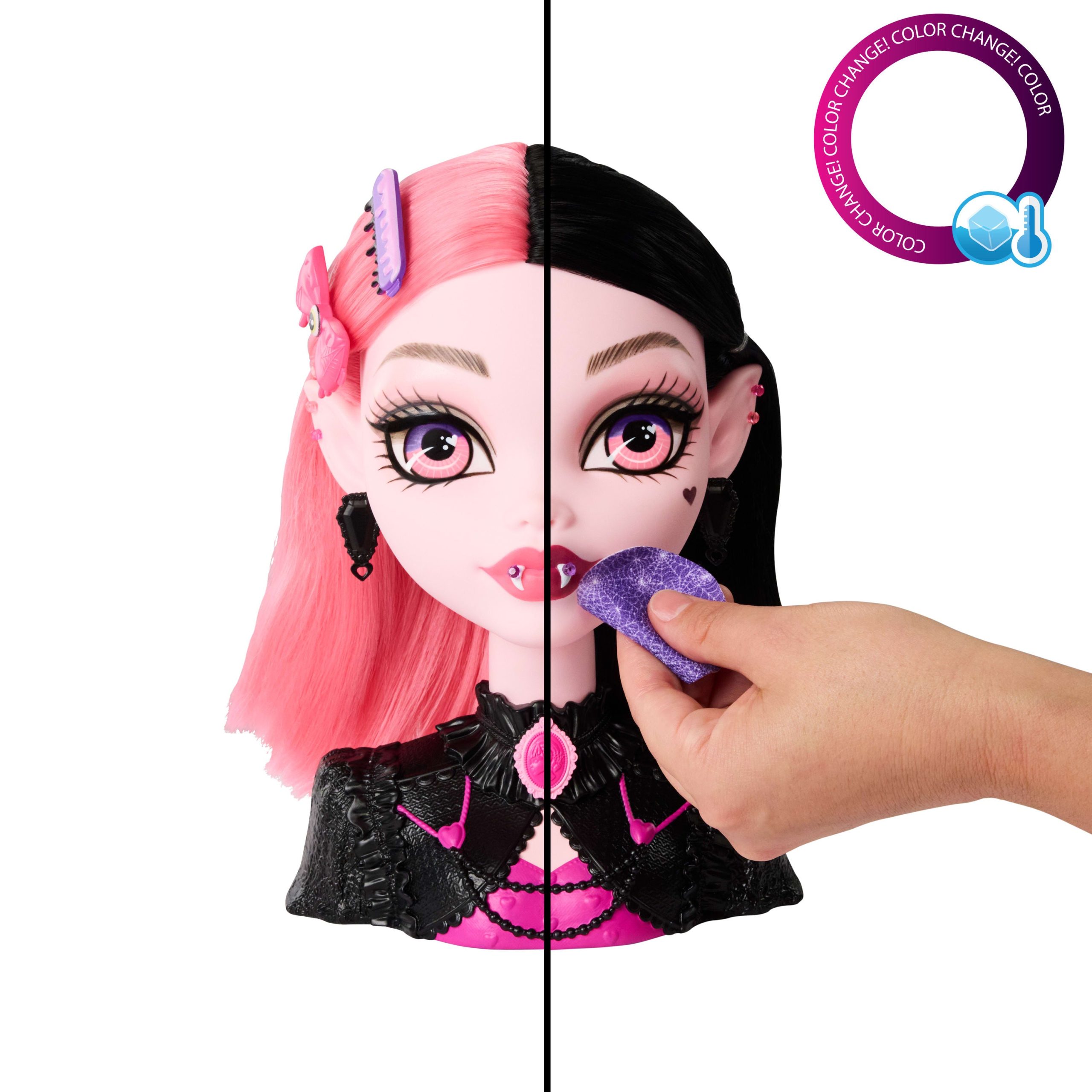 Monster?High T??te ?? Coiffer Draculaura - Image 4