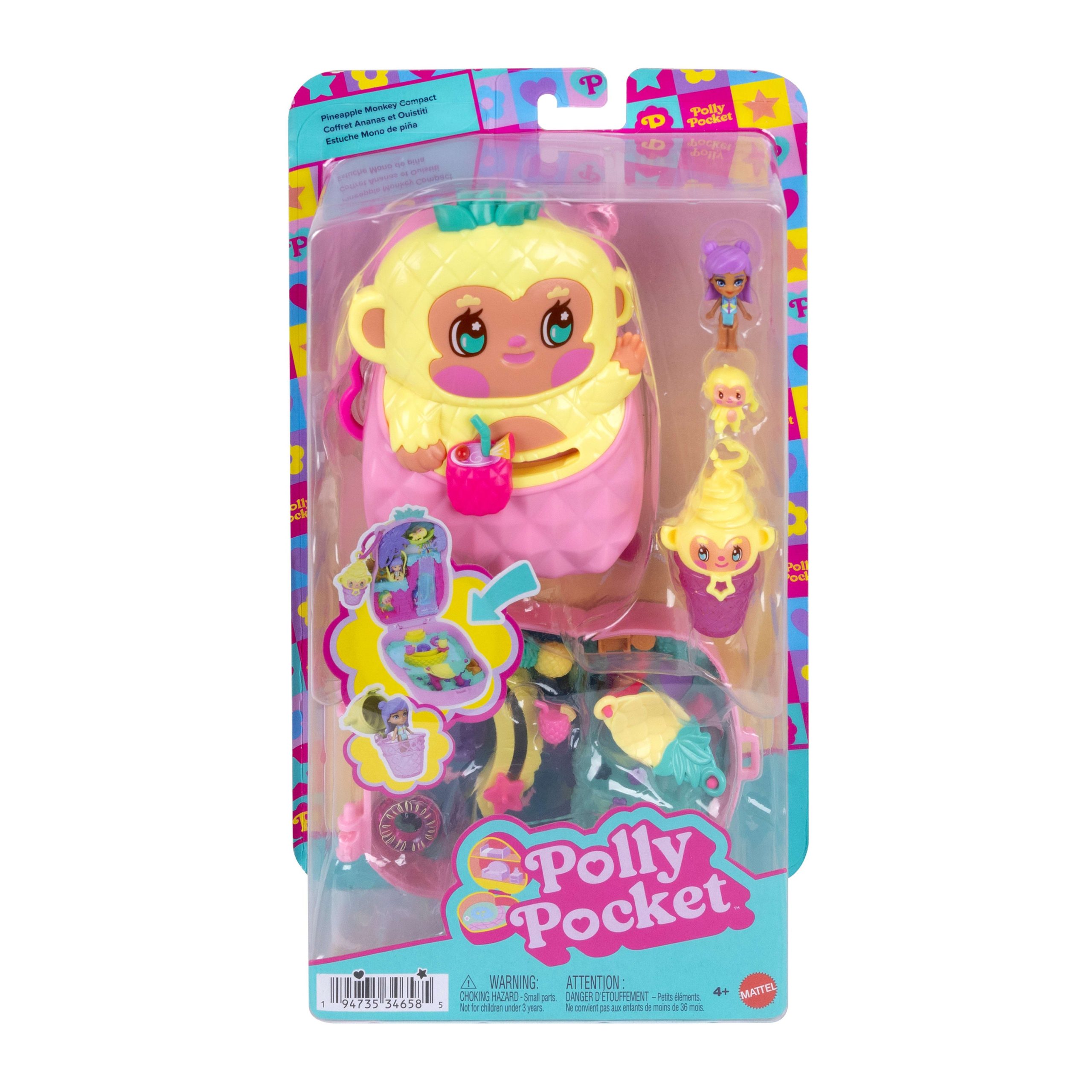 Polly Pocket Set de Juego Compacto Changuito Pi?a Colada - Image 6