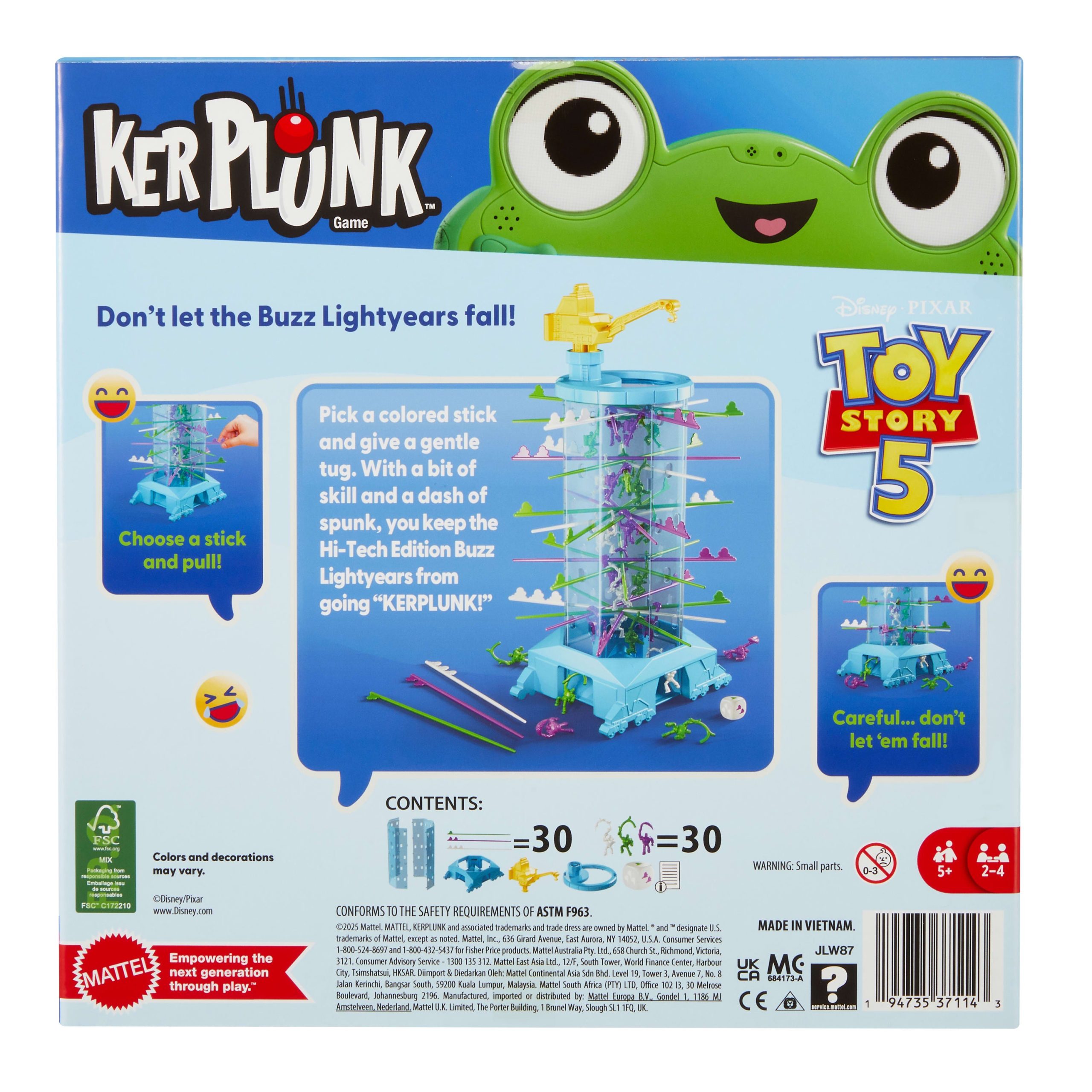Mattel Games Juego de Mesa Monos Locos Toy Story - Image 5