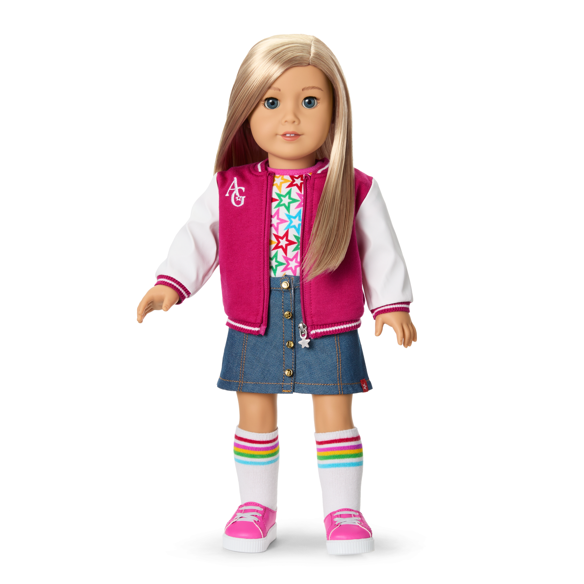 Truly Me? 18-inch Doll #100 with straight layered blonde hair - Image 2