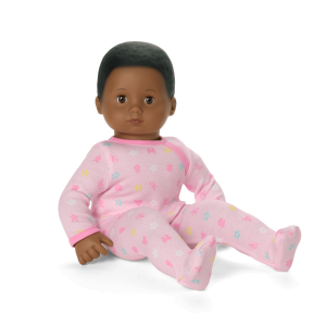 Bitty Baby? Doll #1 with black hair in Pastel Pink