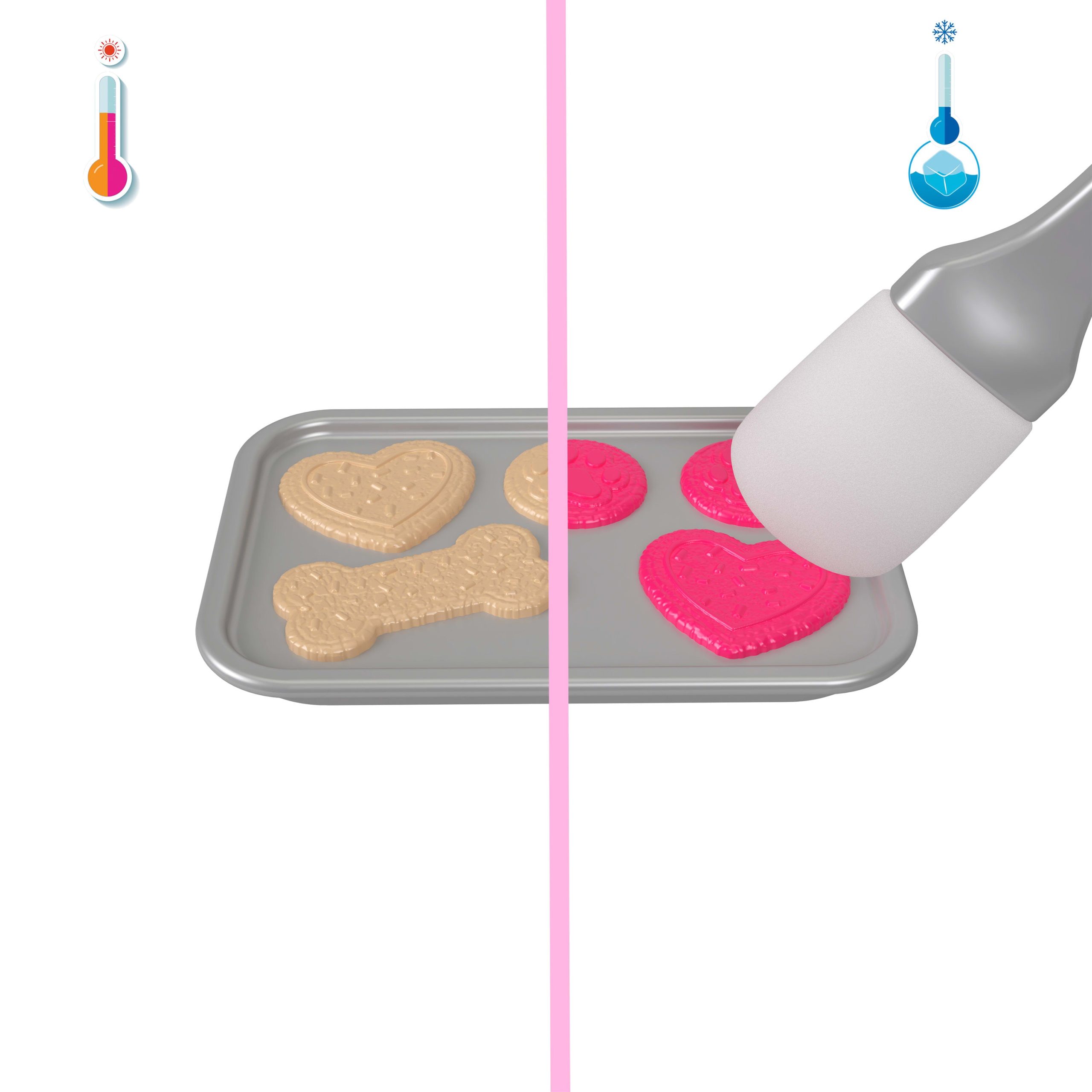 Barbie Dream Squad Pet Puppy With Baking-Themed. Color-Changing Accessories - Image 5
