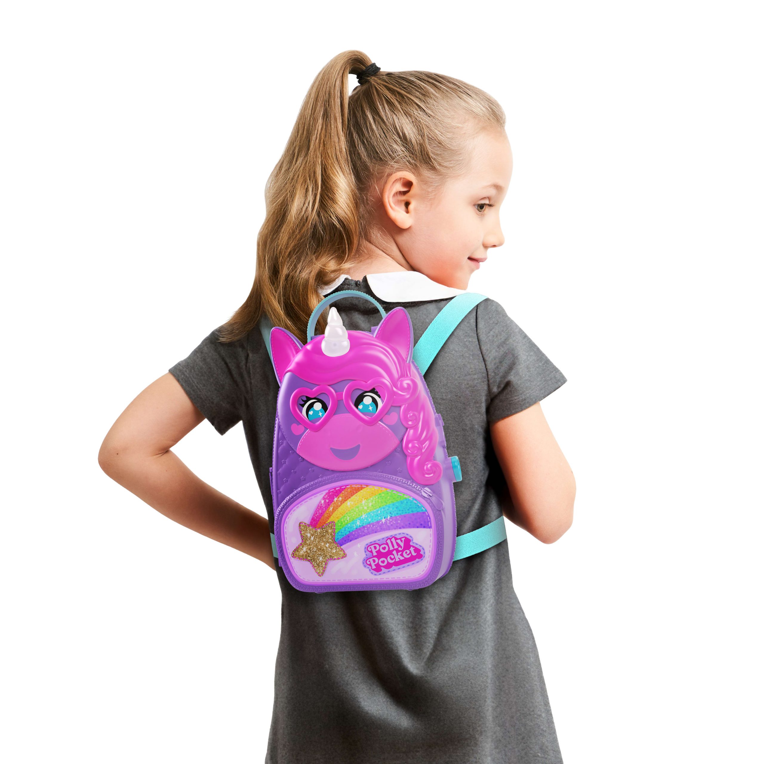 Polly Pocket Mu?eca Compacto Mochila Unicornio - Image 2
