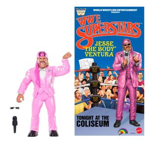 Wwe Superstars Ljn Figurine Articul??e Jesse The Body Ventura