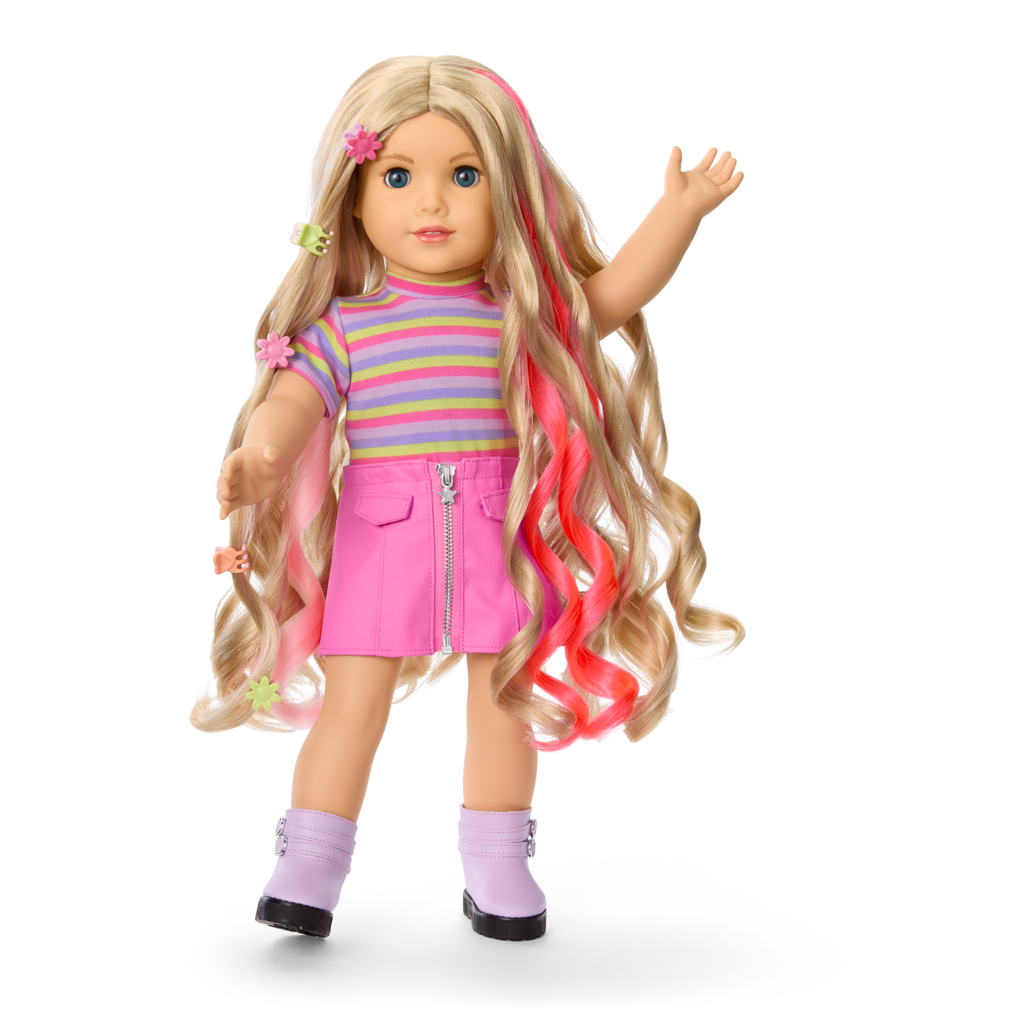 Long Hair Looks? by Truly Me? 18-inch Doll #133 & hair accessories - Image 5