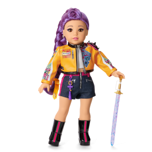 American Girl? x KPop Demon Hunters HUNTR/X Rumi-inspired 18-inch Doll