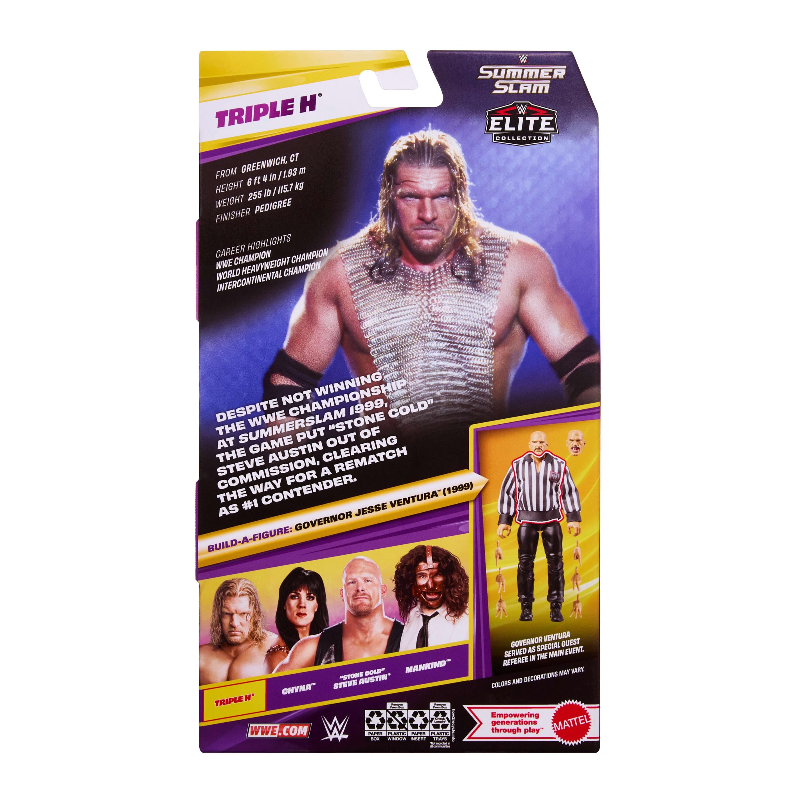 Wwe Figurine Articul??e Triple?H Summerslam Collection ??lite - Image 6