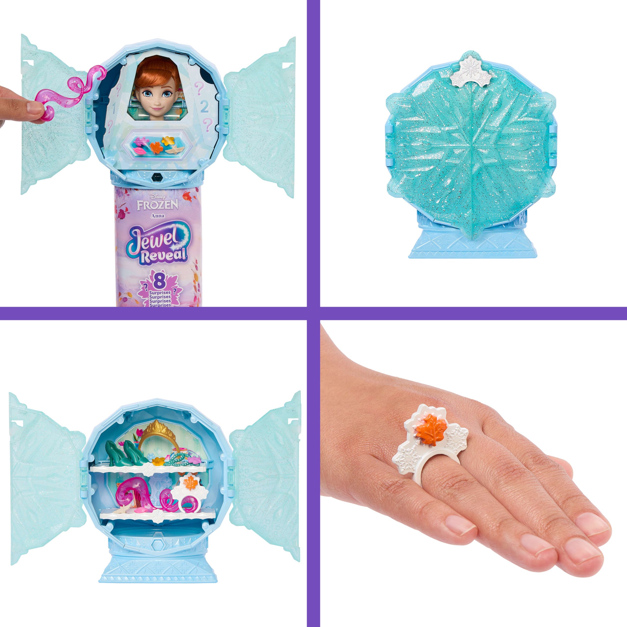 Disney Frozen Frozen Fashion Dolls Mu?eca Disney Frozen Reveal Anna - Image 4