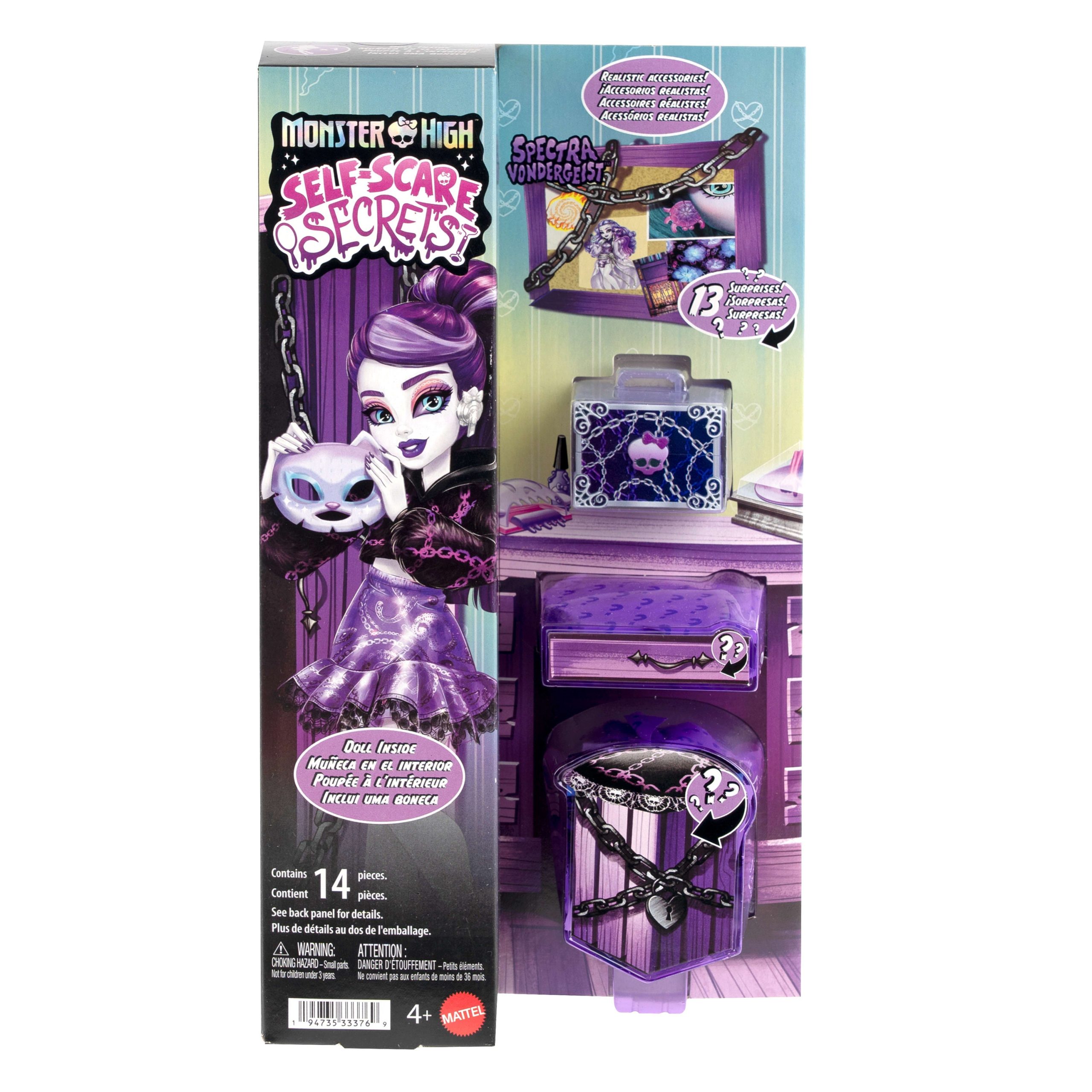 Monster High Coffret Secrets de Beaut?? Terreur & Bien-??tre Spectra Vondergeist - Image 6