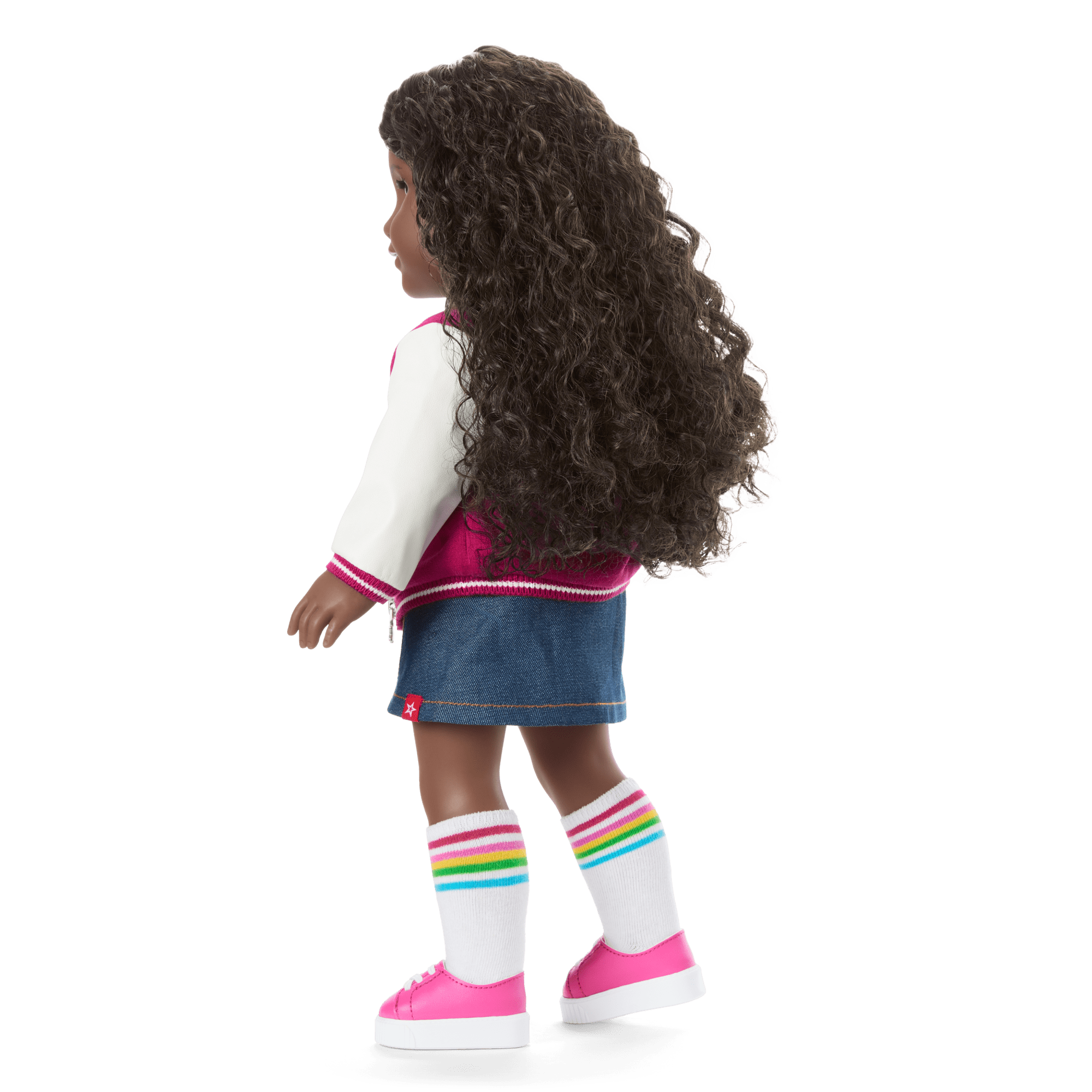 Truly Me? 18-inch Doll #127 with curly dark-brown hair - Image 4